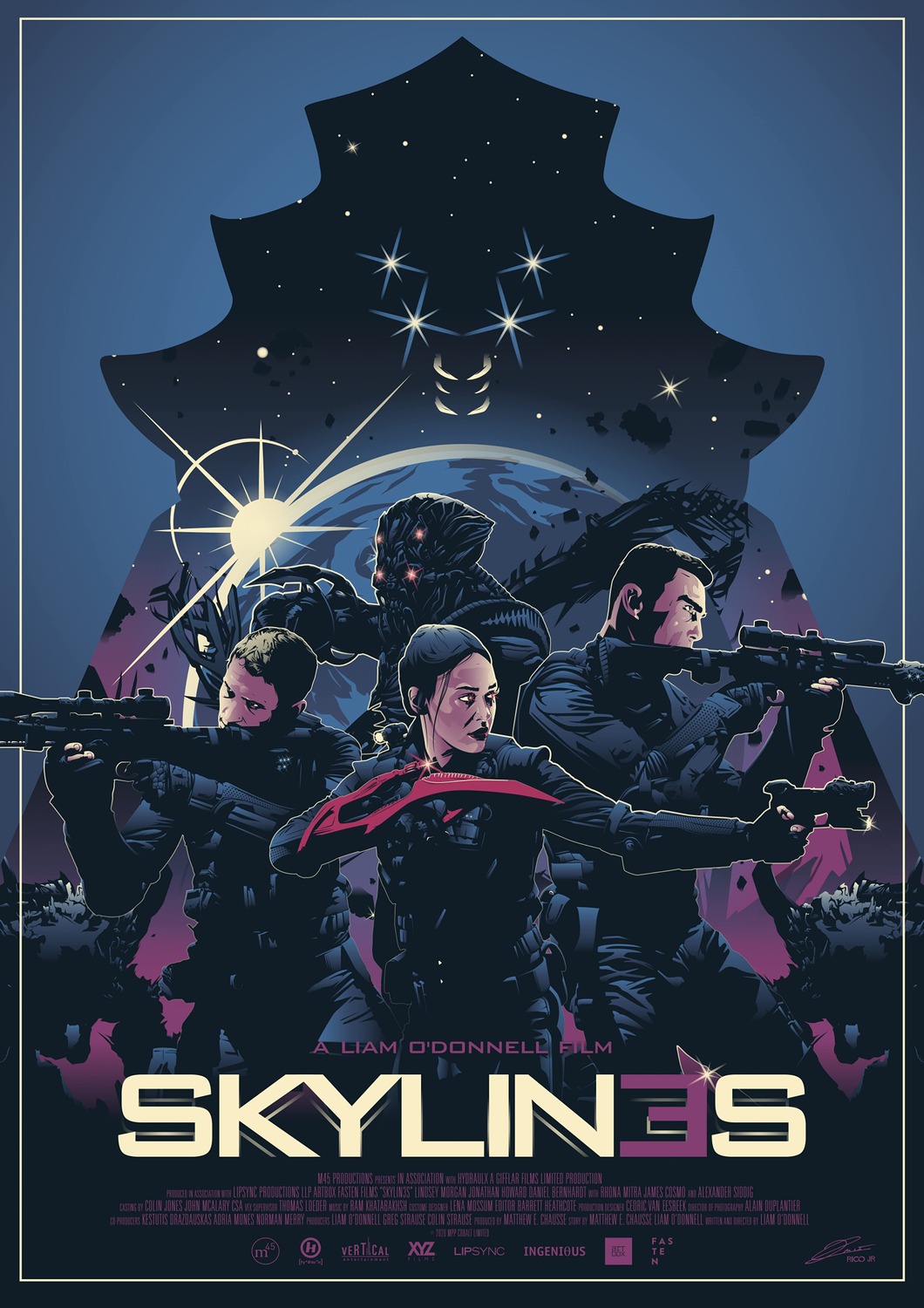 Extra Large Movie Poster Image for Skylines (#2 of 10)