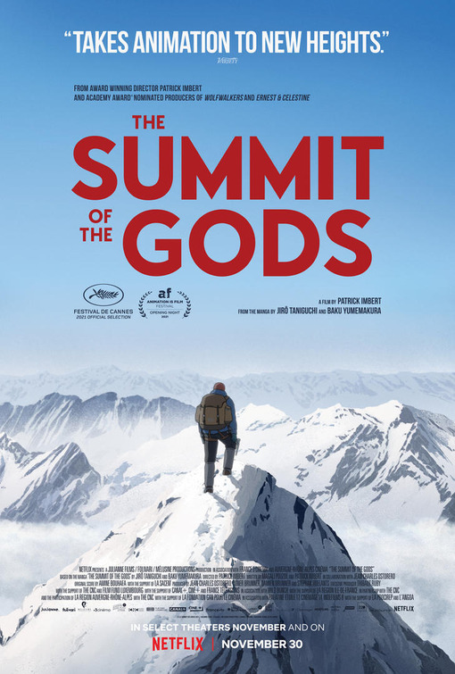 Le sommet des dieux Movie Poster