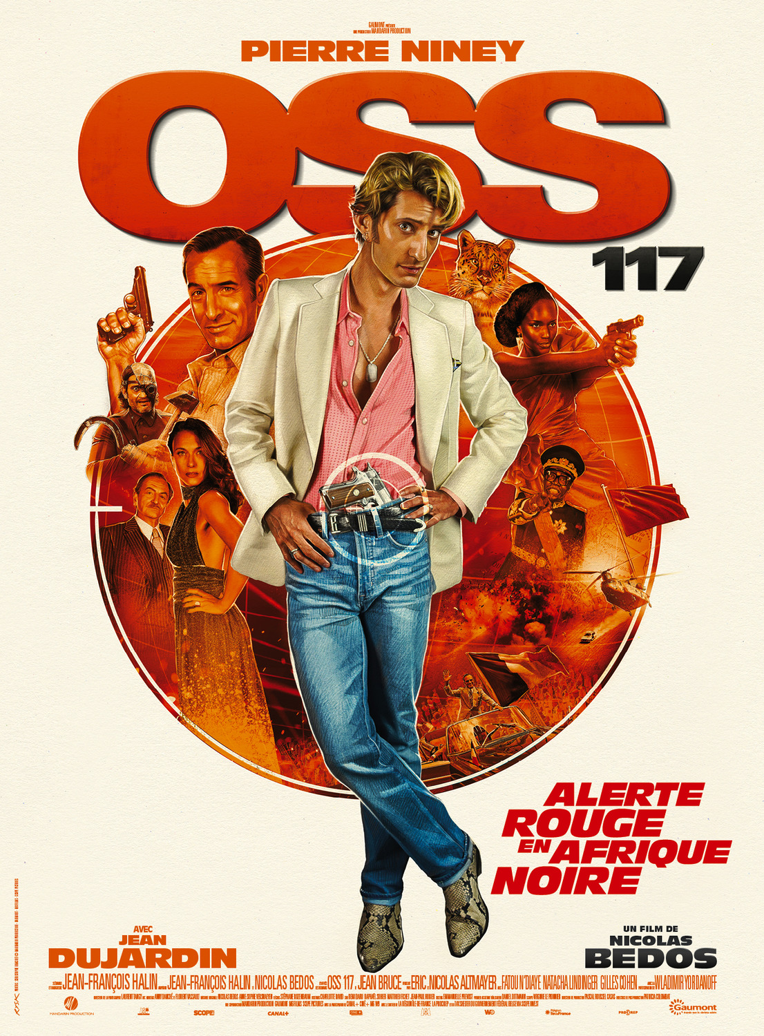 Extra Large Movie Poster Image for OSS 117: Alerte rouge en Afrique noire (#2 of 3)