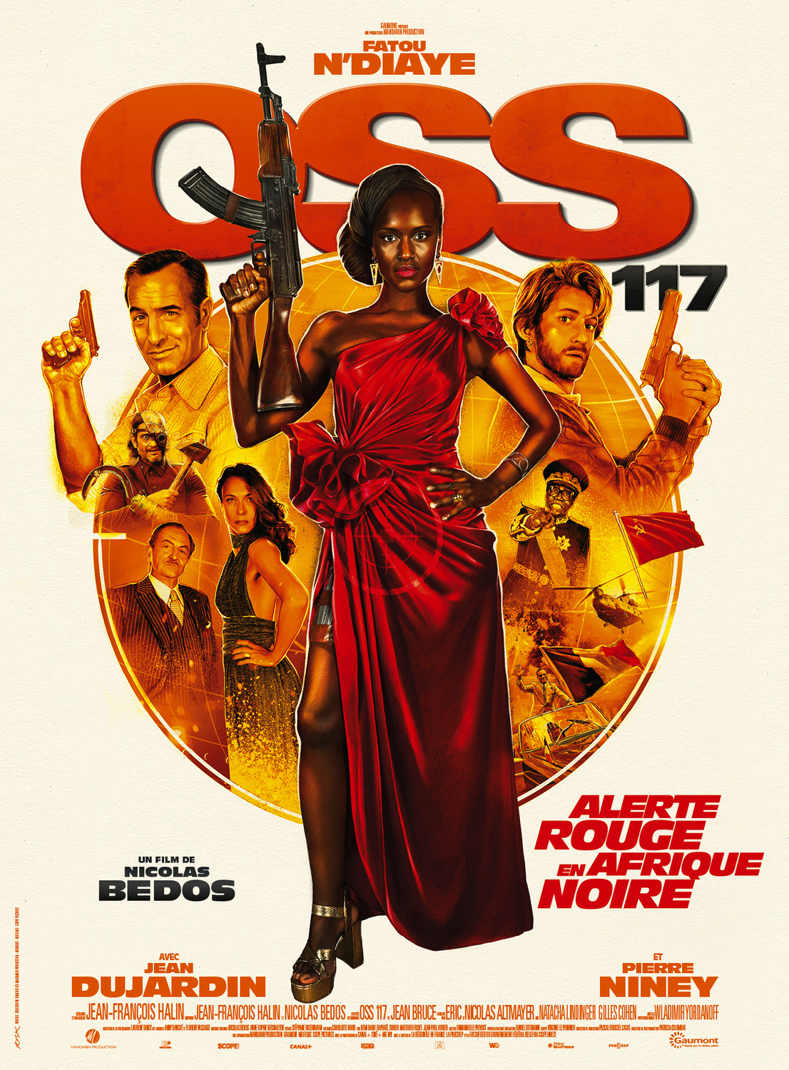 Extra Large Movie Poster Image for OSS 117: Alerte rouge en Afrique noire (#4 of 4)