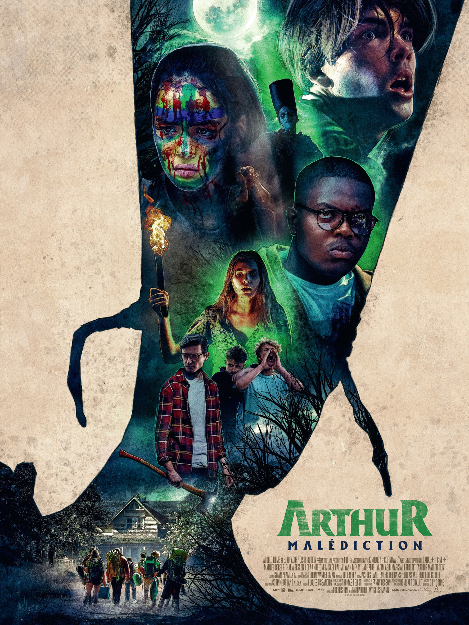 Mega Sized Movie Poster Image for Arthur, malédiction (#3 of 6)