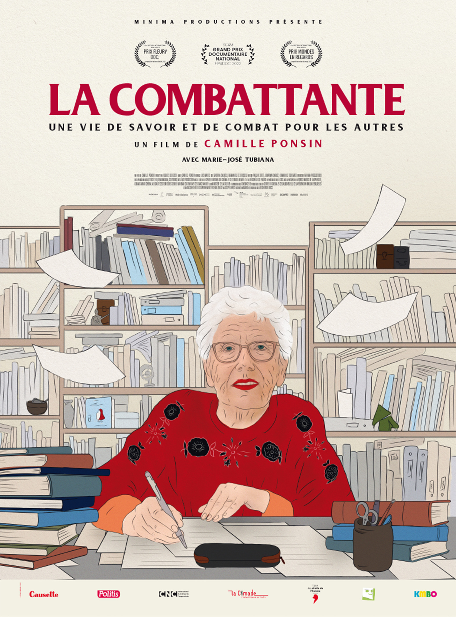 Mega Sized Movie Poster Image for La combattante 
