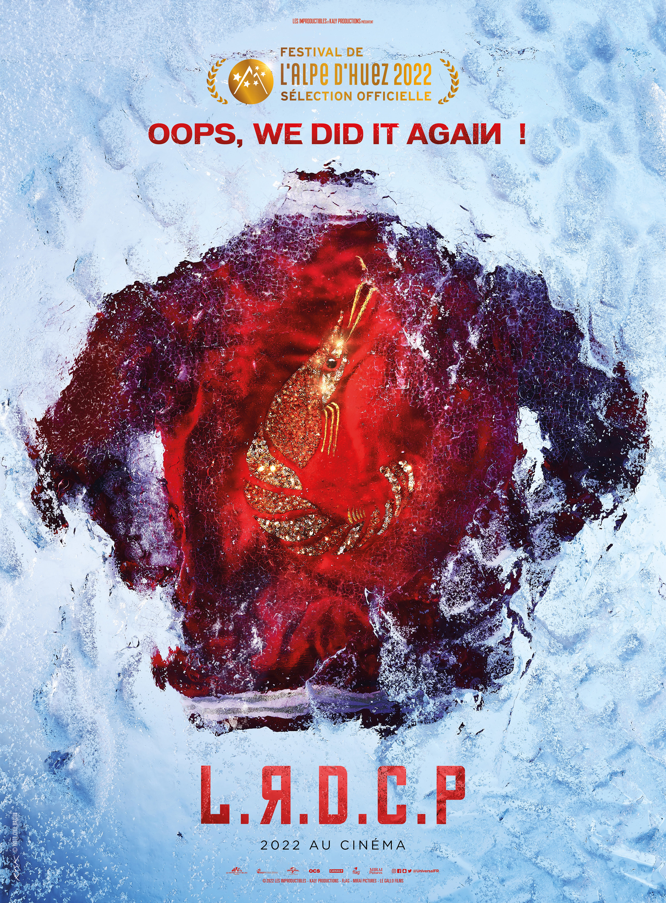 Mega Sized Movie Poster Image for La revanche des Crevettes Pailletées (#1 of 2)