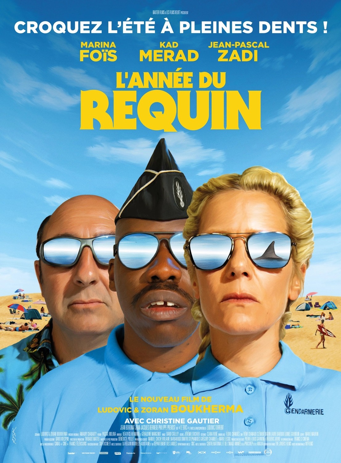 Extra Large Movie Poster Image for L'année du requin 