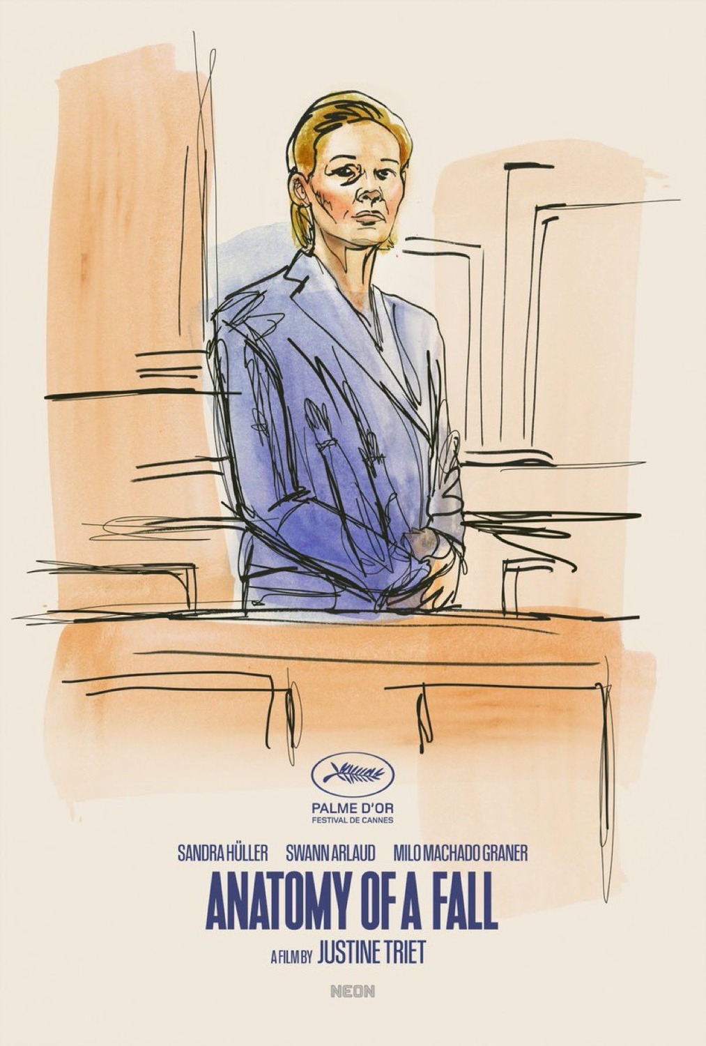 Extra Large Movie Poster Image for Anatomie d'une chute (#7 of 7)