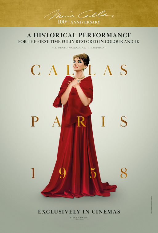 Callas Paris 1958 Movie Poster
