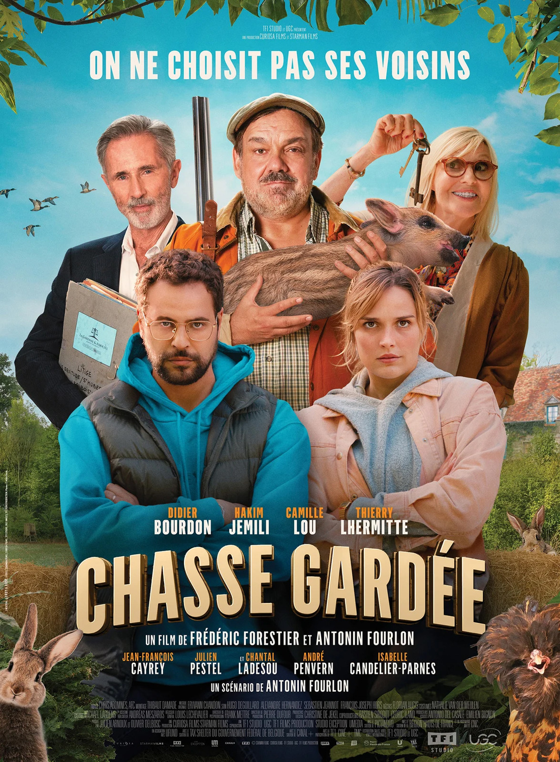 Extra Large Movie Poster Image for Chasse gardée 