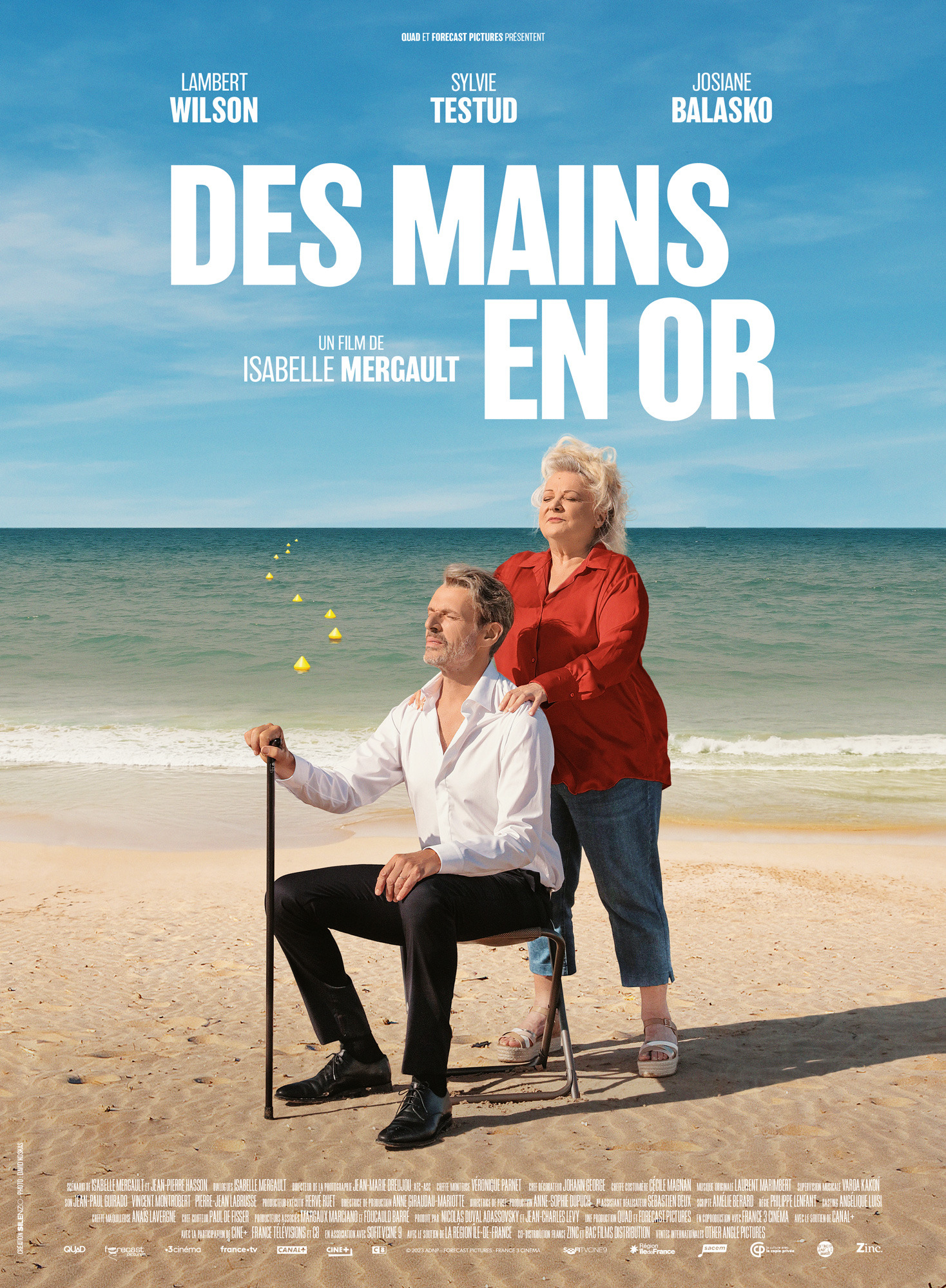 Mega Sized Movie Poster Image for Des mains en or 