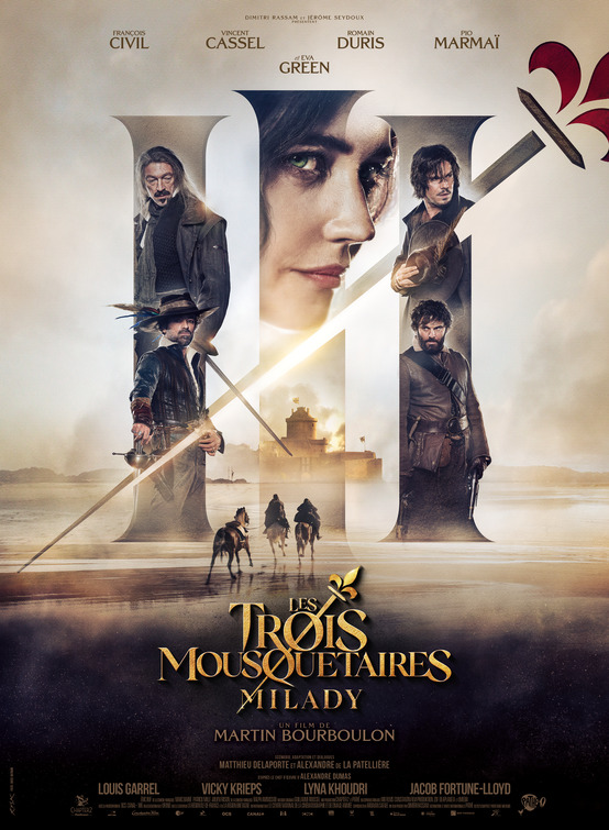 Les trois mousquetaires: Milady Movie Poster