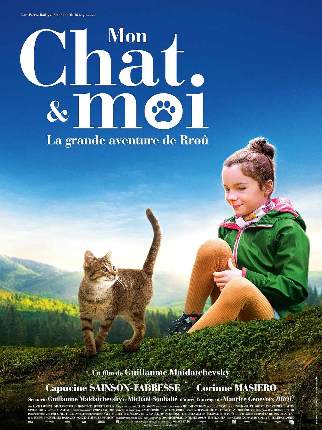 Extra Large Movie Poster Image for Mon chat et moi, la grande aventure de Rroû (#1 of 3)