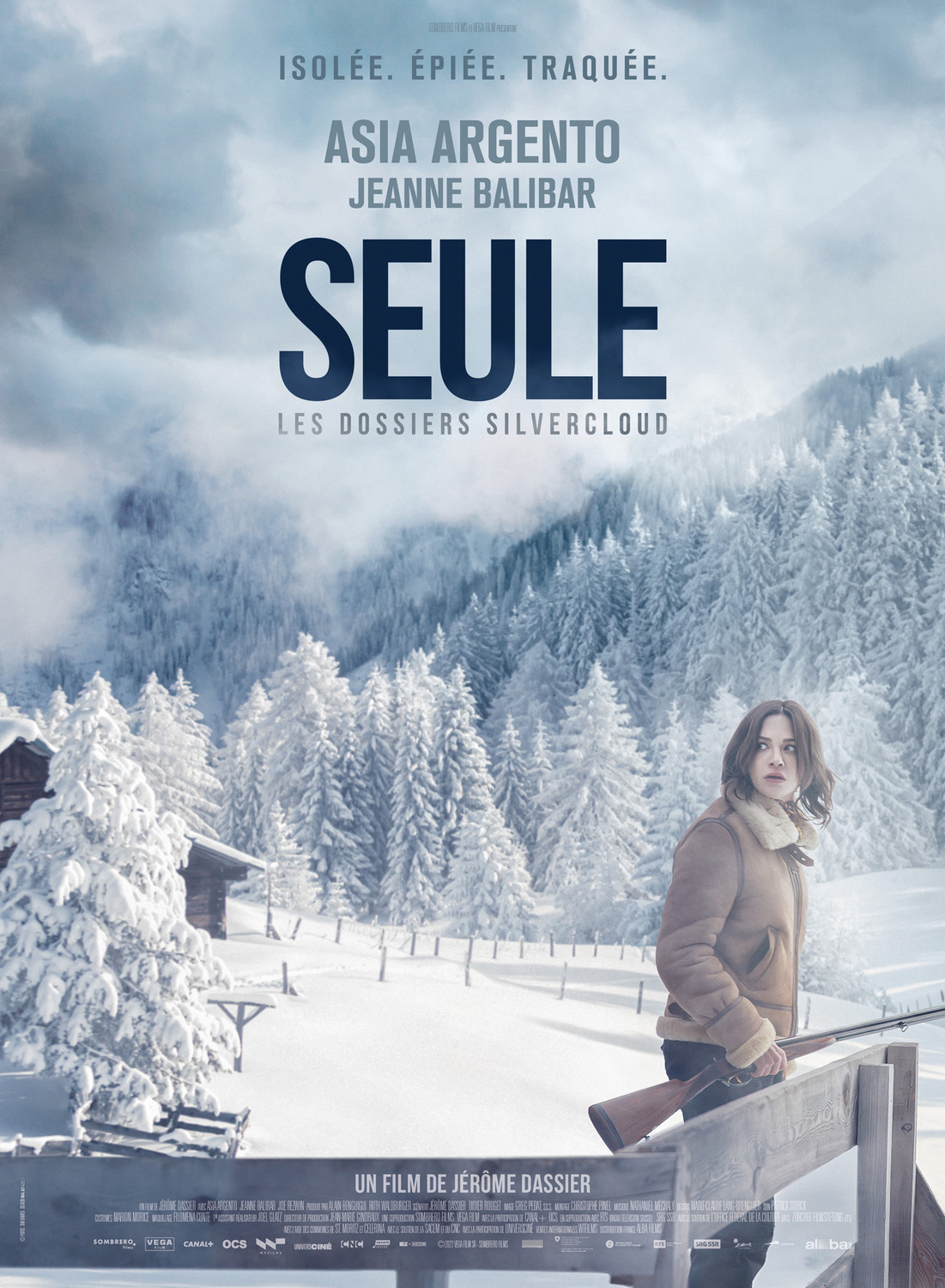 Extra Large Movie Poster Image for Seule: Les dossiers Silvercloud 