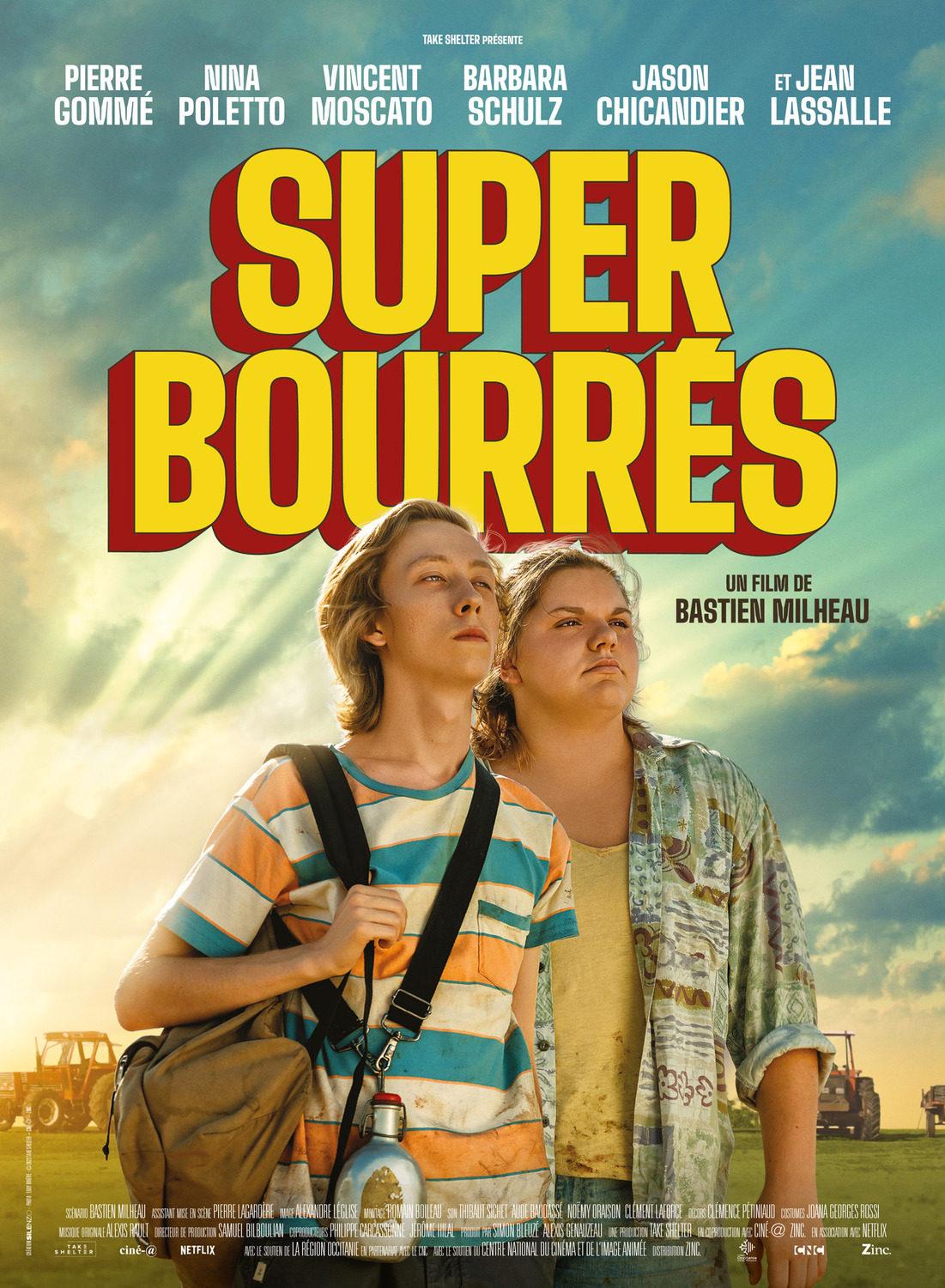 Extra Large Movie Poster Image for Super bourrés 