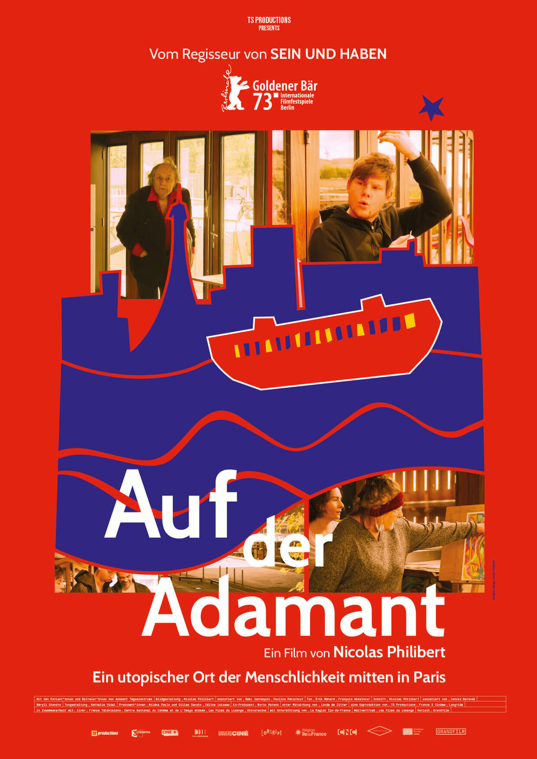 Extra Large Movie Poster Image for Sur l'Adamant (#2 of 3)