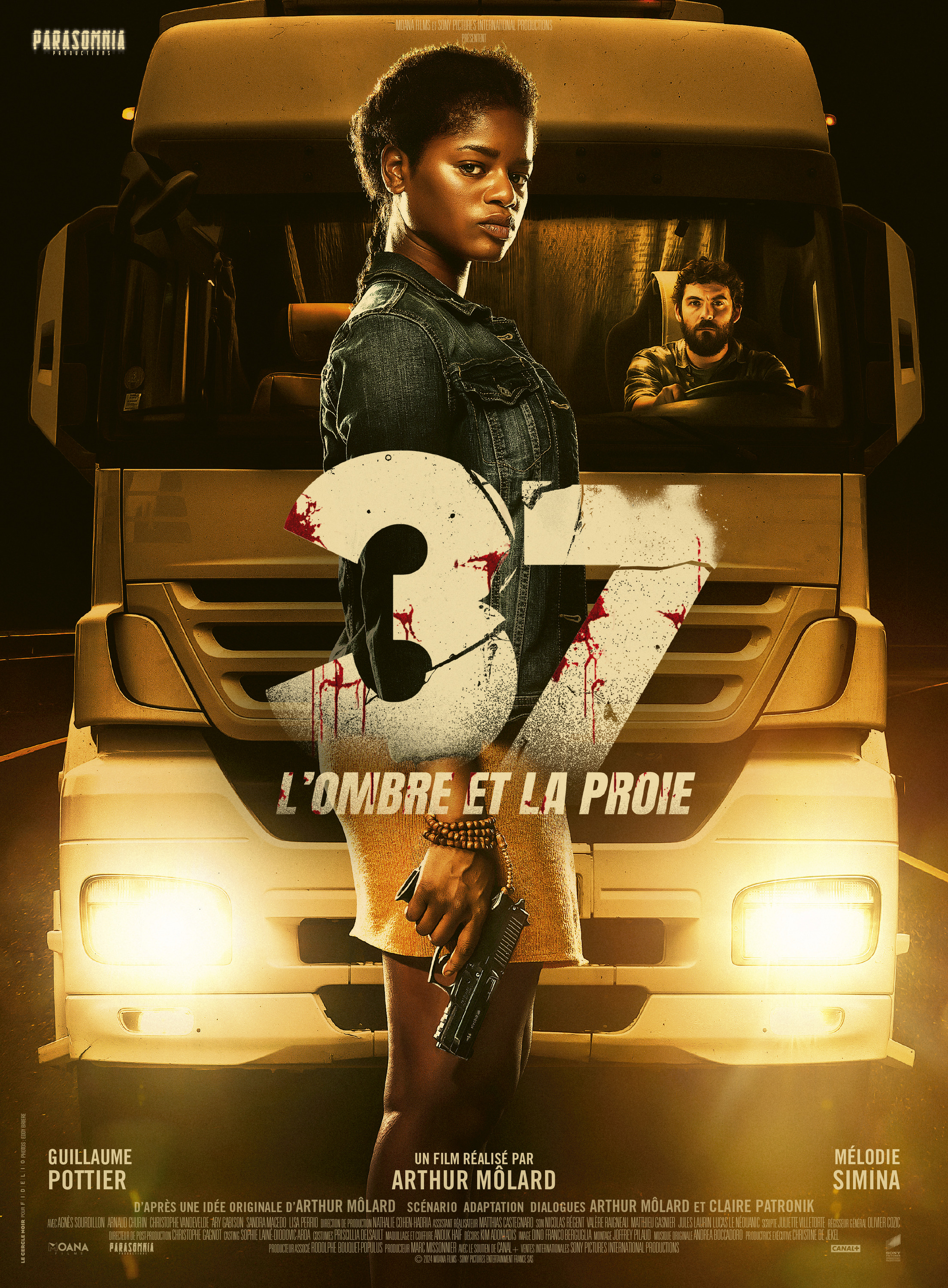 Mega Sized Movie Poster Image for 37: l'ombre et la proie 