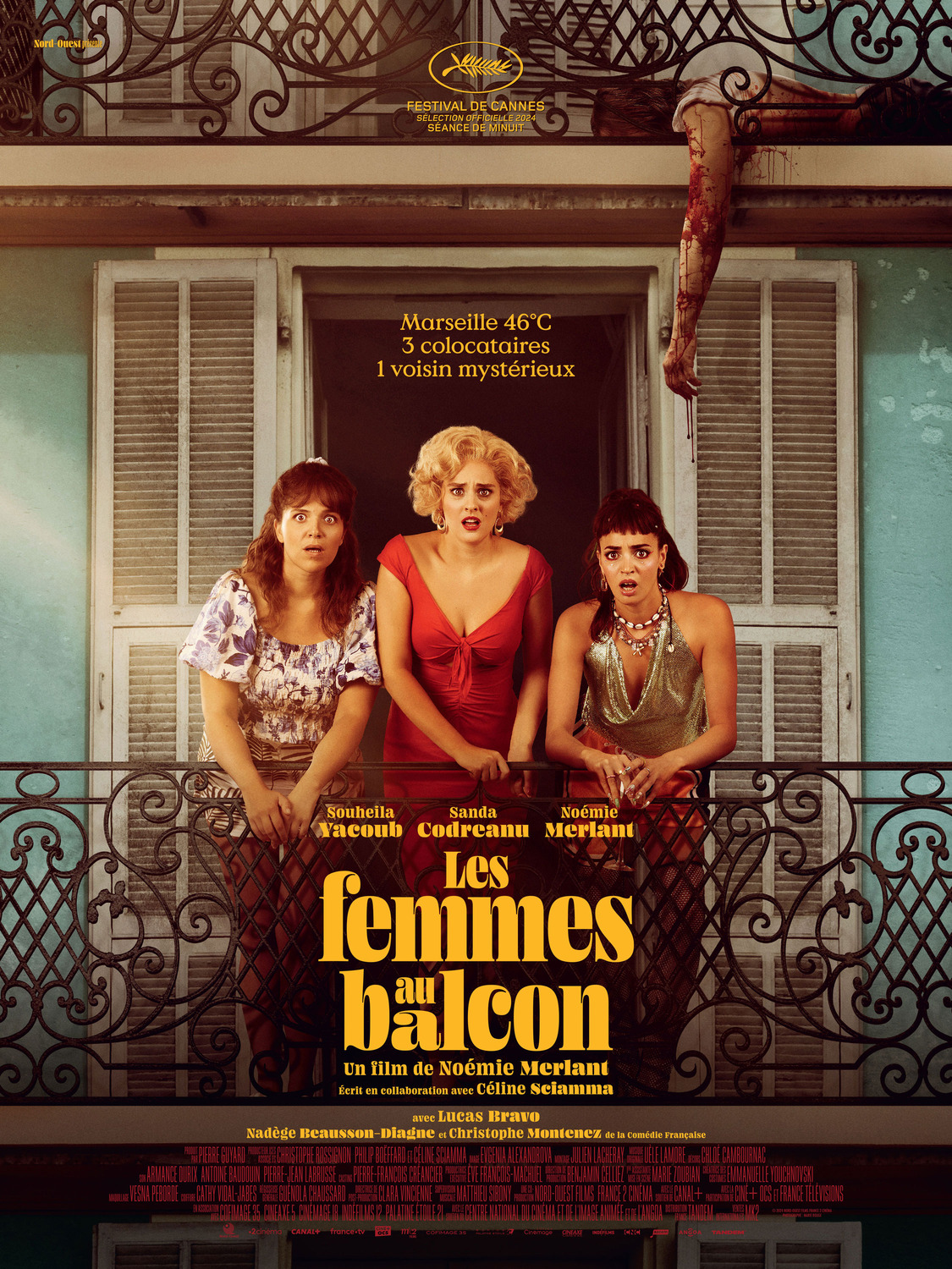 Extra Large Movie Poster Image for Les femmes au balcon (#2 of 2)