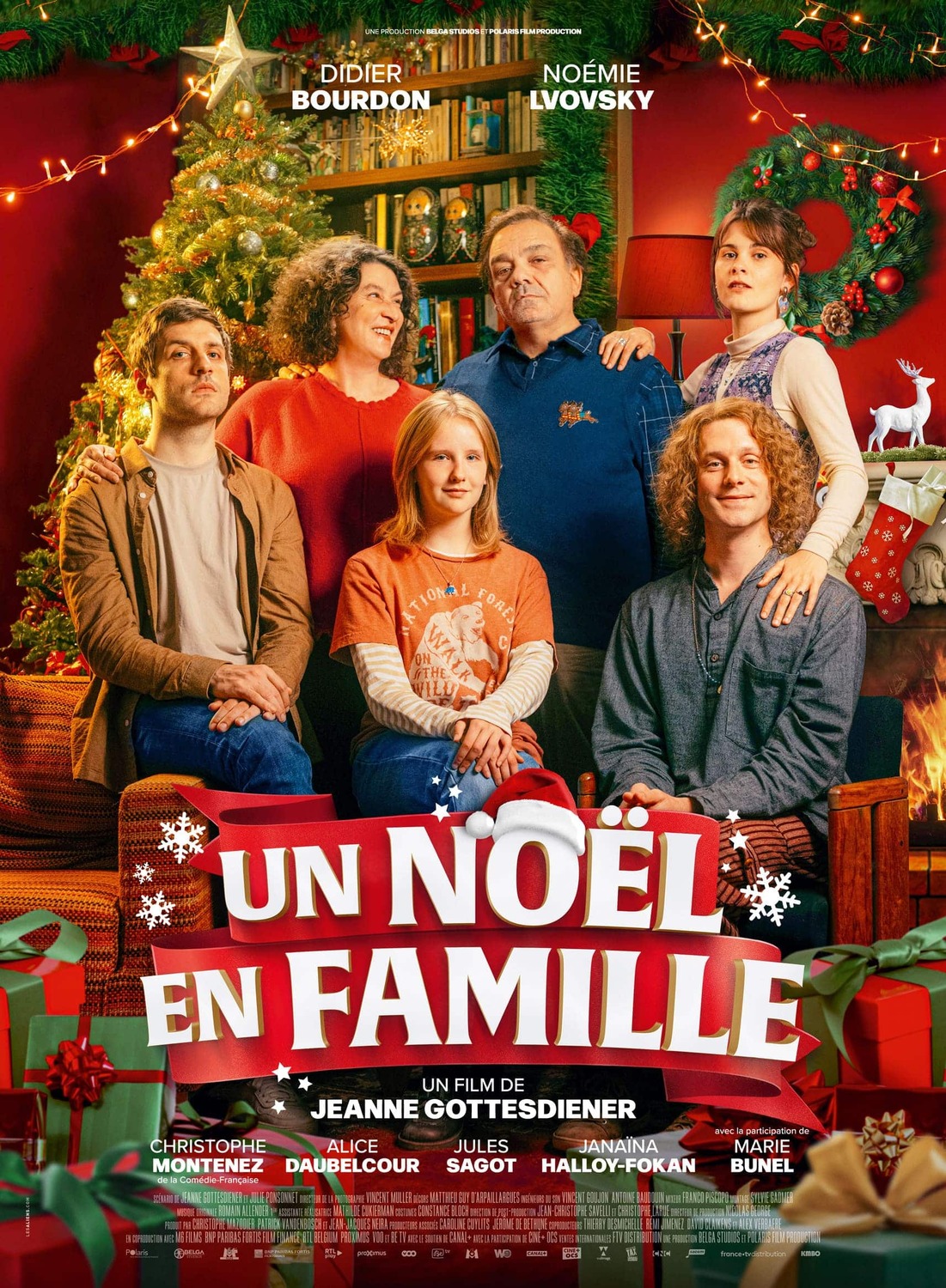 Extra Large Movie Poster Image for Un Noël en famille 