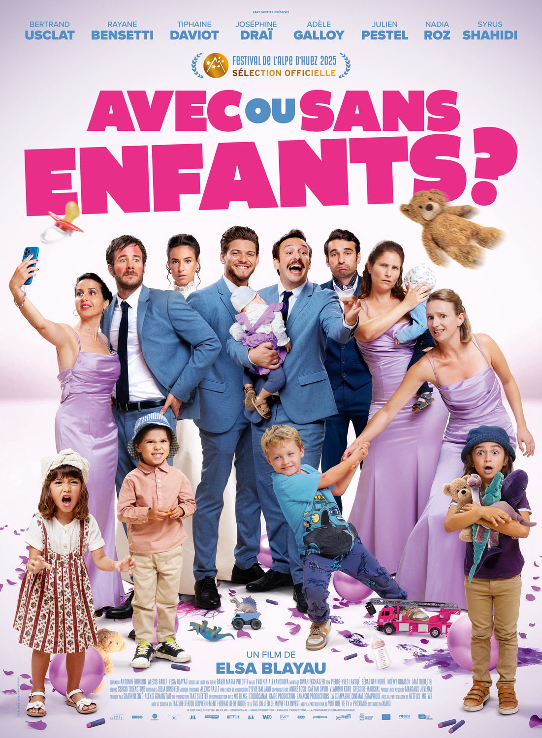 Extra Large Movie Poster Image for Avec ou sans enfants 