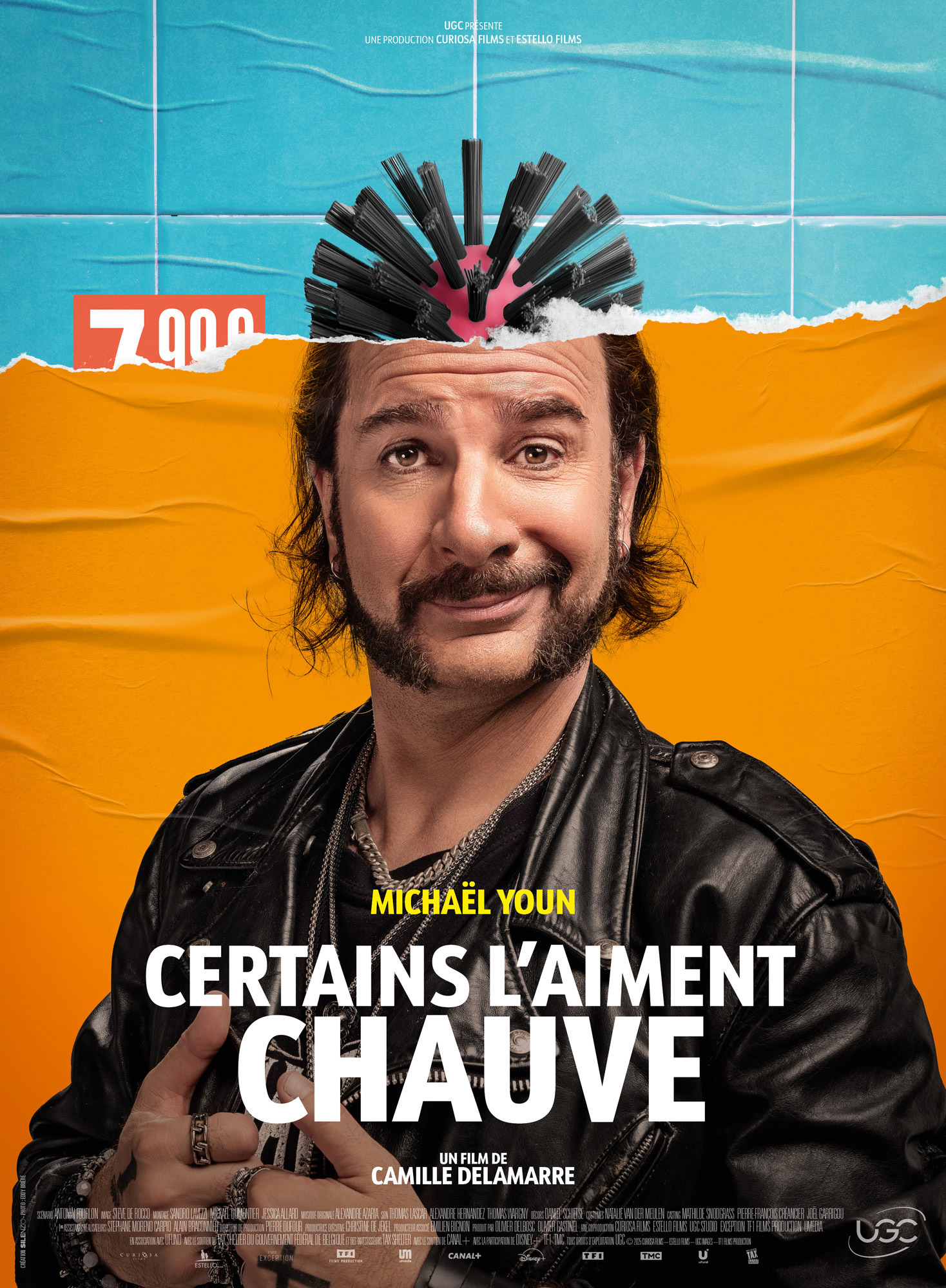 Mega Sized Movie Poster Image for Certains l'aiment chauve (#3 of 5)