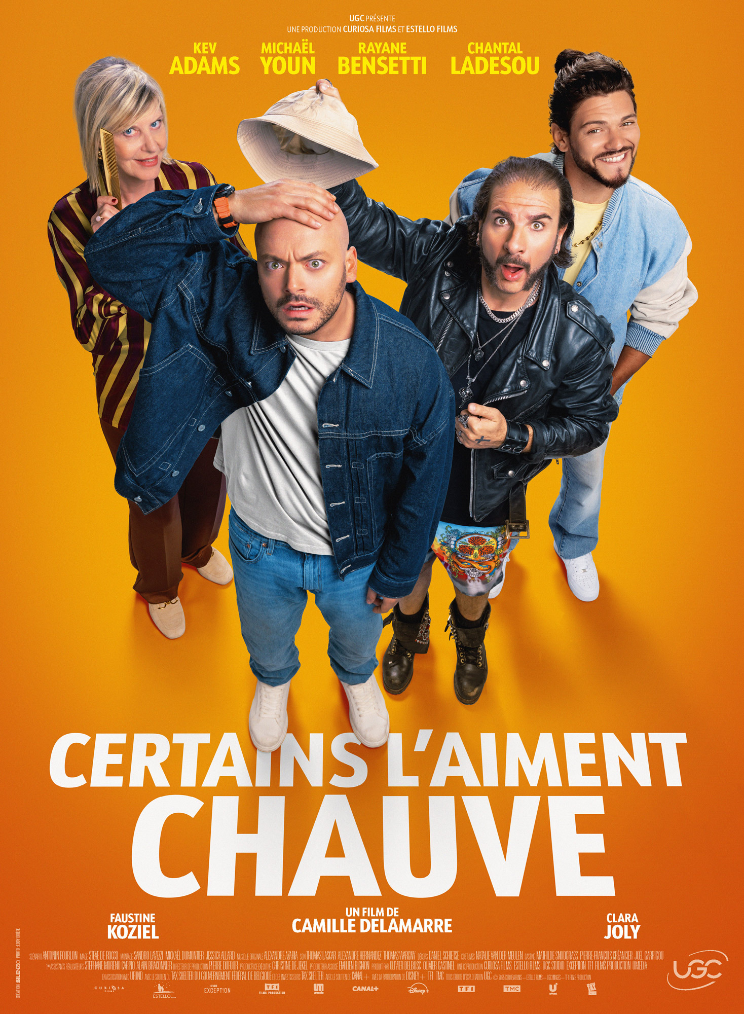 Mega Sized Movie Poster Image for Certains l'aiment chauve (#1 of 5)