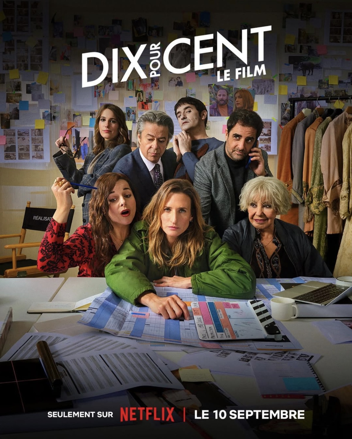 Extra Large Movie Poster Image for Dix Pour Cent 
