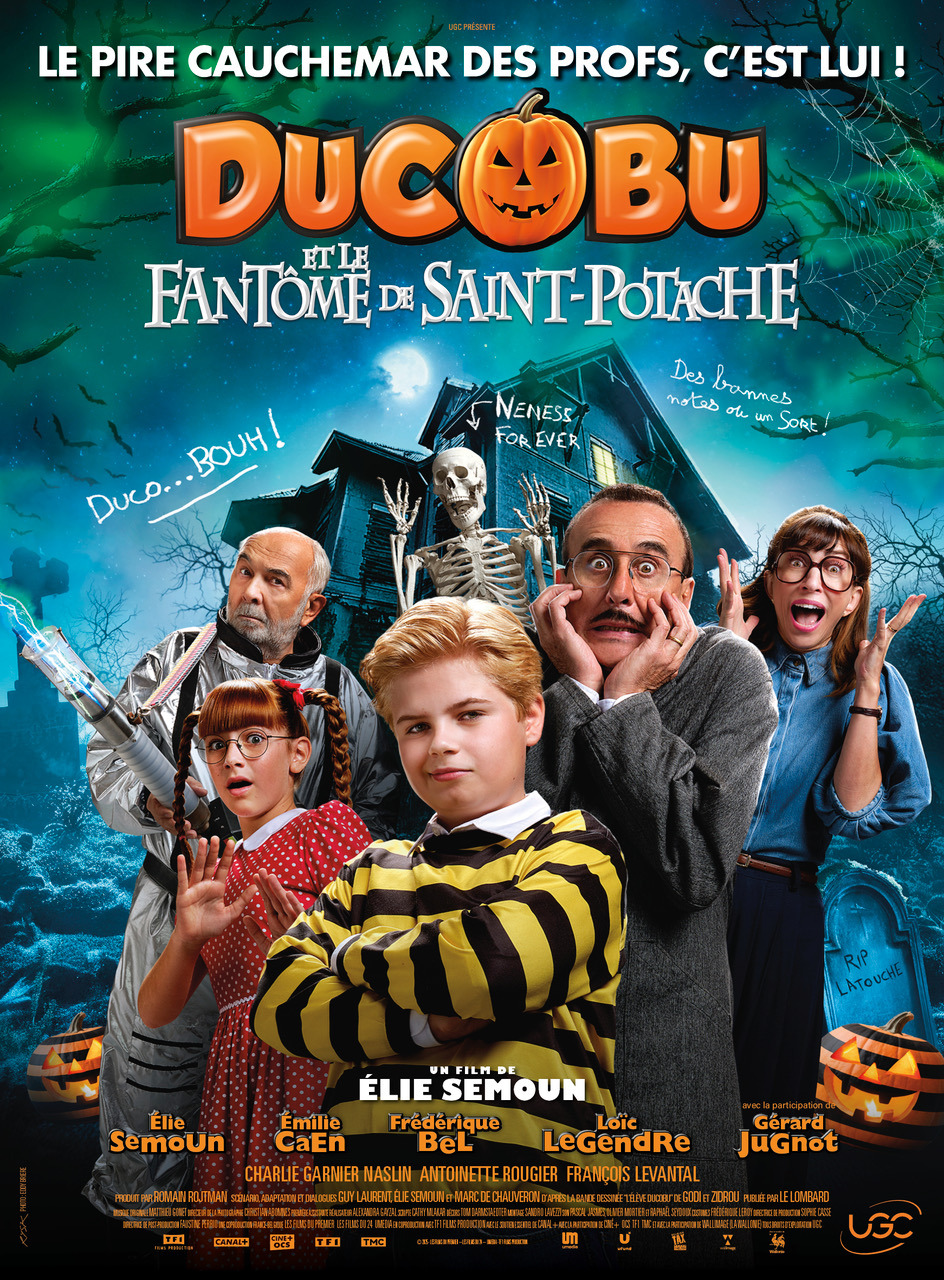 Extra Large Movie Poster Image for Ducobu et le fantôme de Saint-Potache (#2 of 2)
