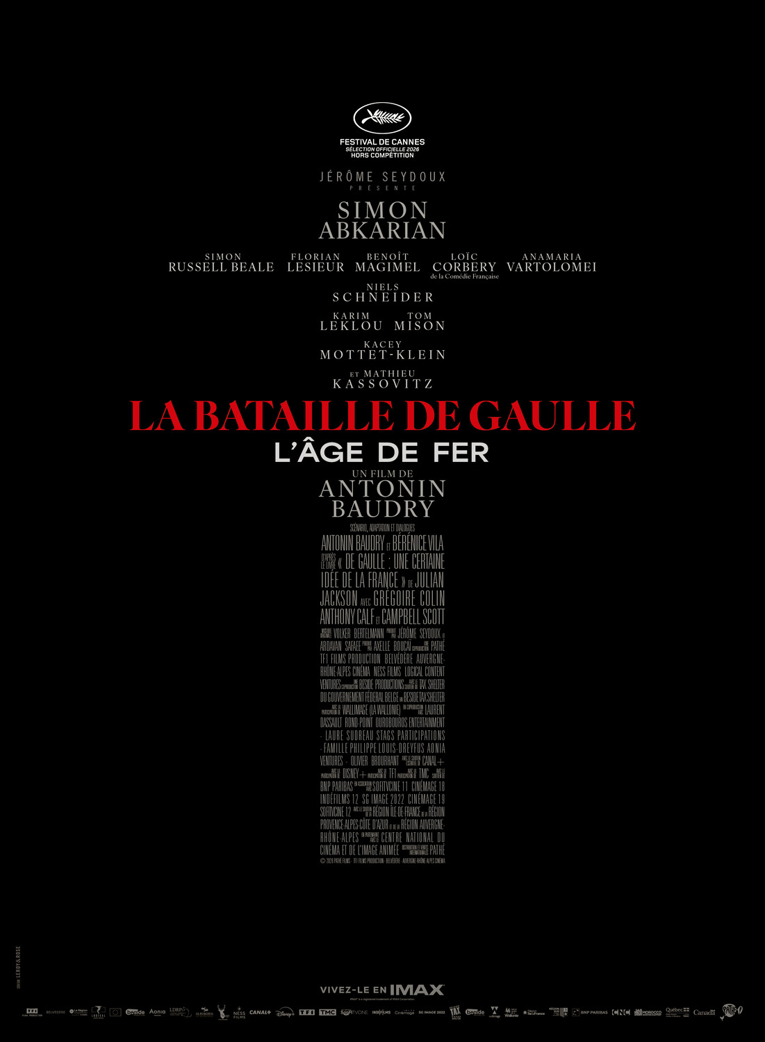 Extra Large Movie Poster Image for La Bataille De Gaulle: L'âge de fer (#2 of 2)
