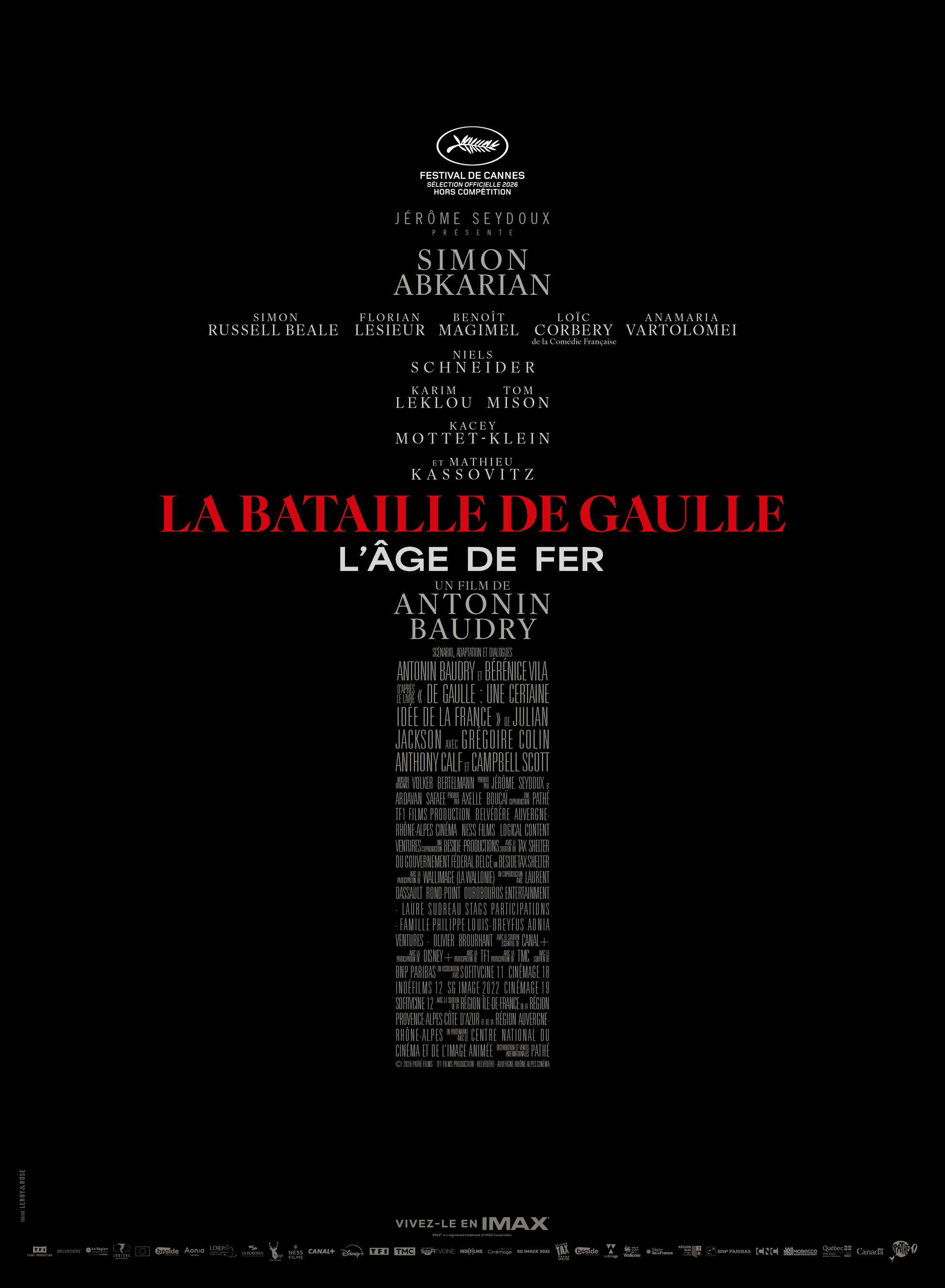 Mega Sized Movie Poster Image for La Bataille De Gaulle: L'âge de fer (#2 of 2)