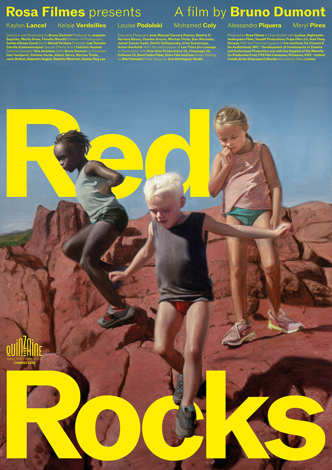Extra Large Movie Poster Image for Les roches rouges 