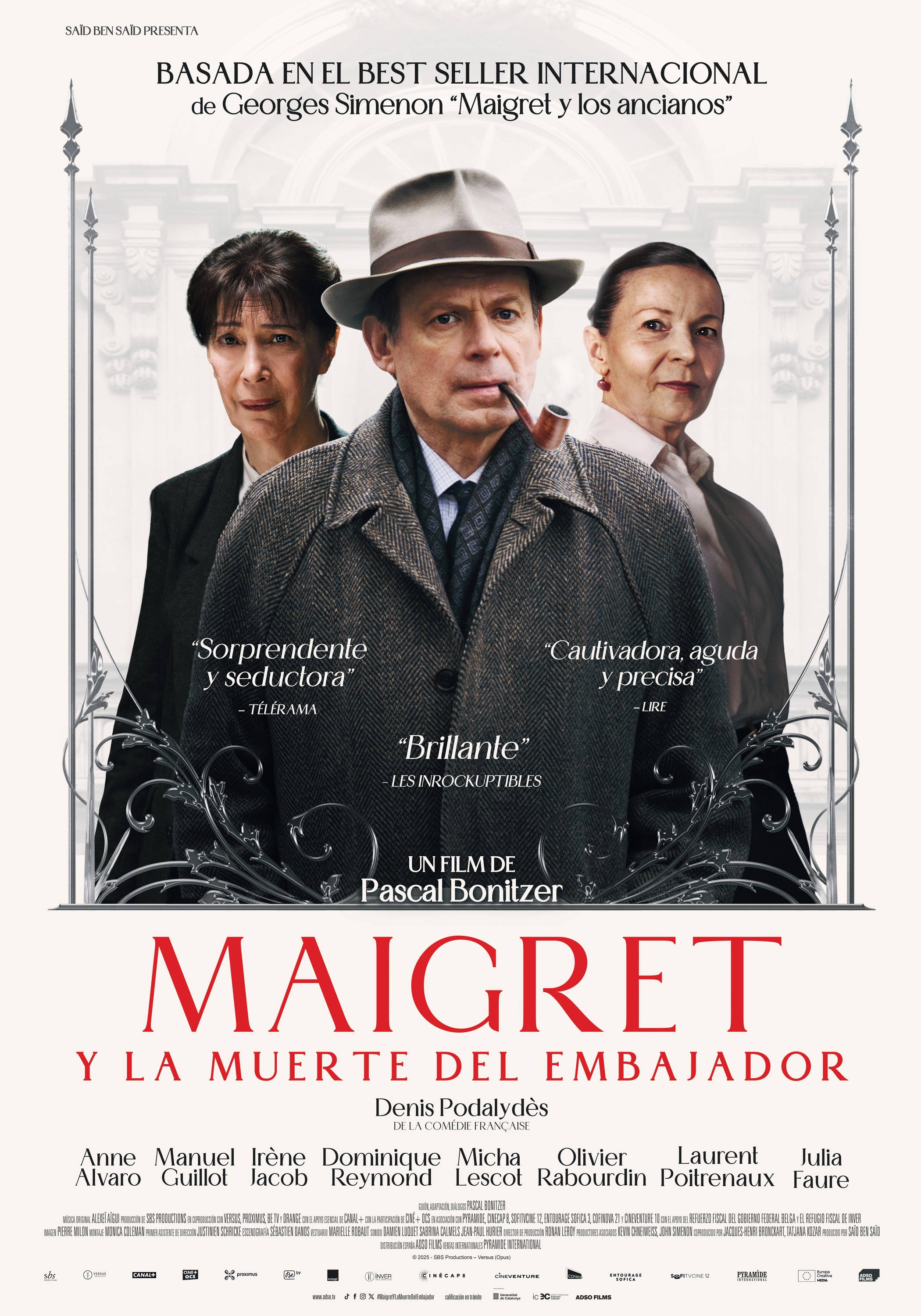 Mega Sized Movie Poster Image for Maigret et le mort amoureux (#2 of 2)