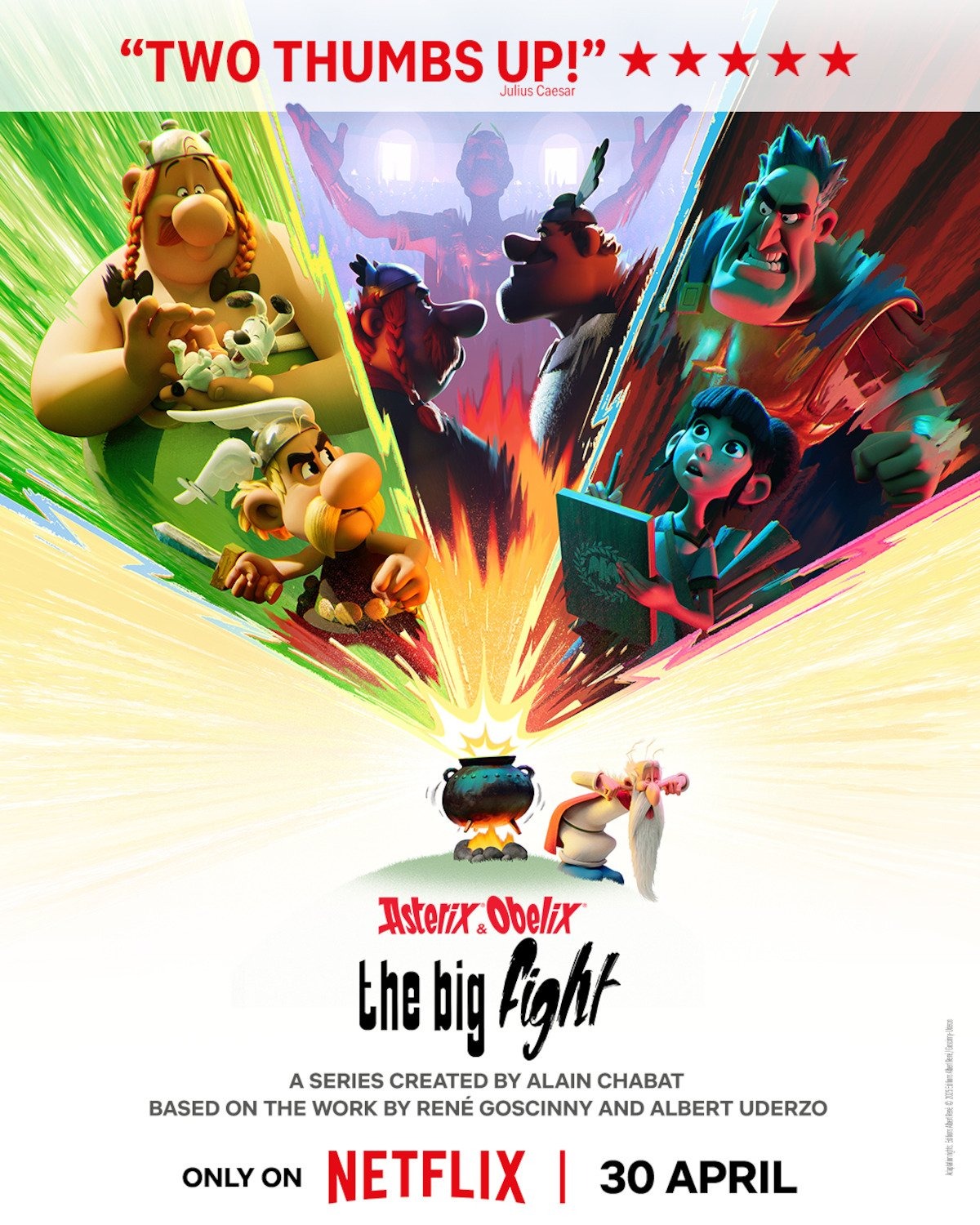 Extra Large TV Poster Image for Astérix & Obélix : Le Combat des Chefs (#1 of 15)