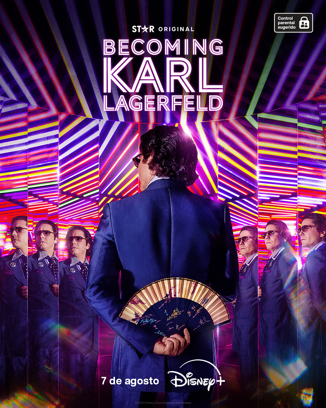 Extra Large TV Poster Image for Becoming Karl Lagerfeld (#2 of 2)