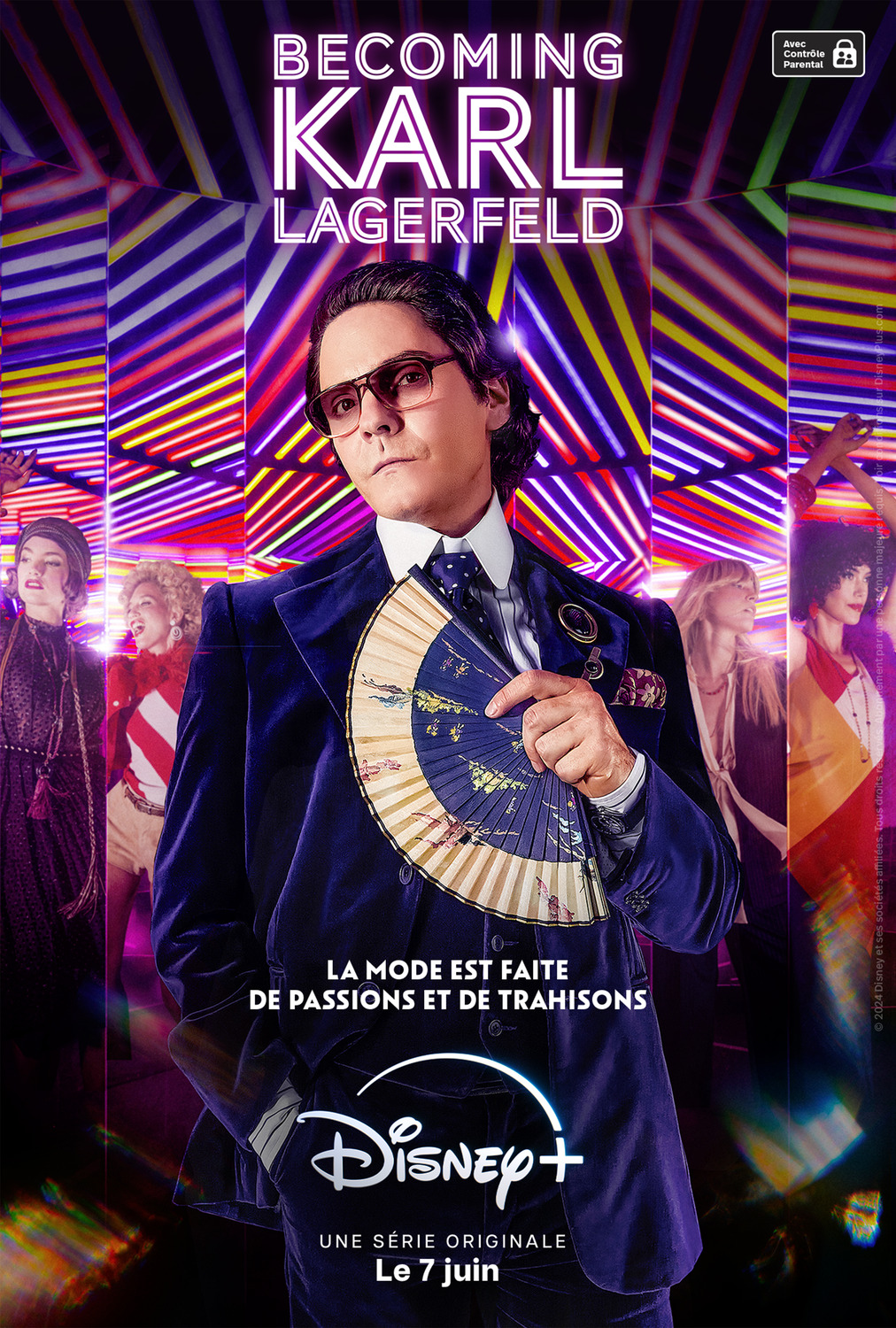 Extra Large TV Poster Image for Becoming Karl Lagerfeld (#1 of 7)