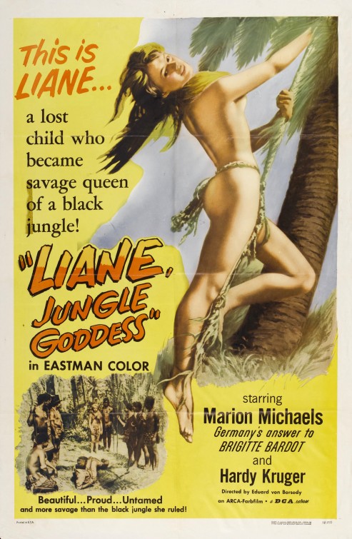 Liane, das Mädchen aus dem Urwald Movie Poster