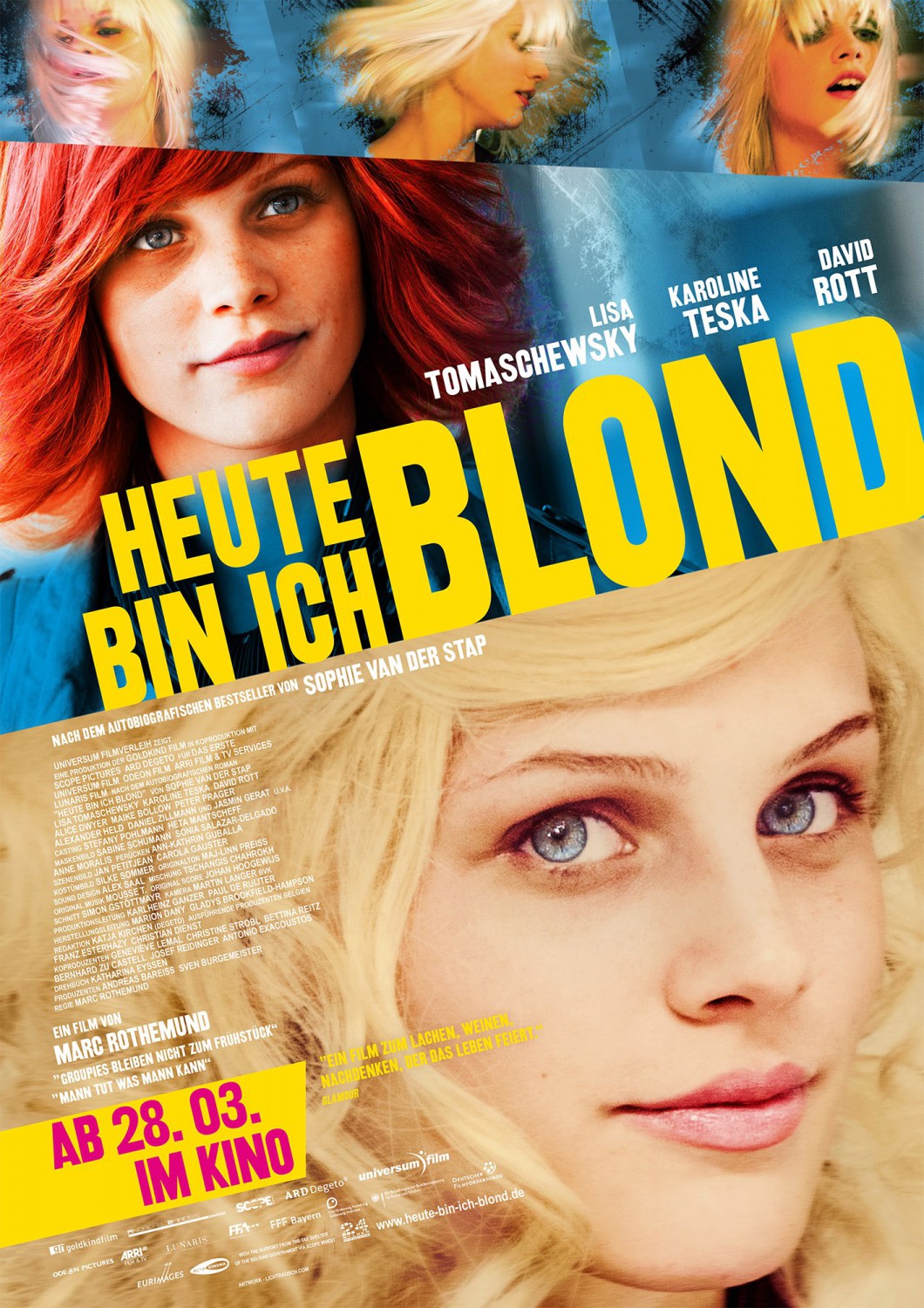 Extra Large Movie Poster Image for Heute bin ich blond 