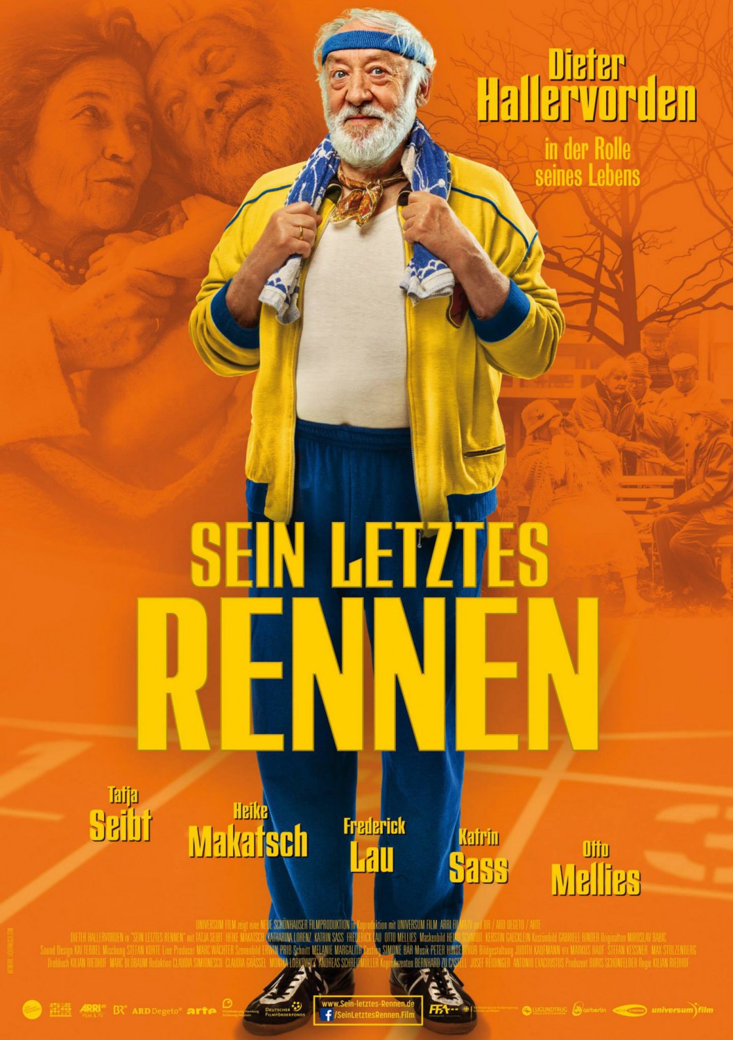 Extra Large Movie Poster Image for Sein letztes Rennen 