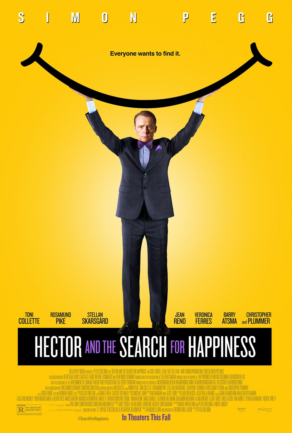 Extra Large Movie Poster Image for Hector and the Search for Happiness (#4 of 8)