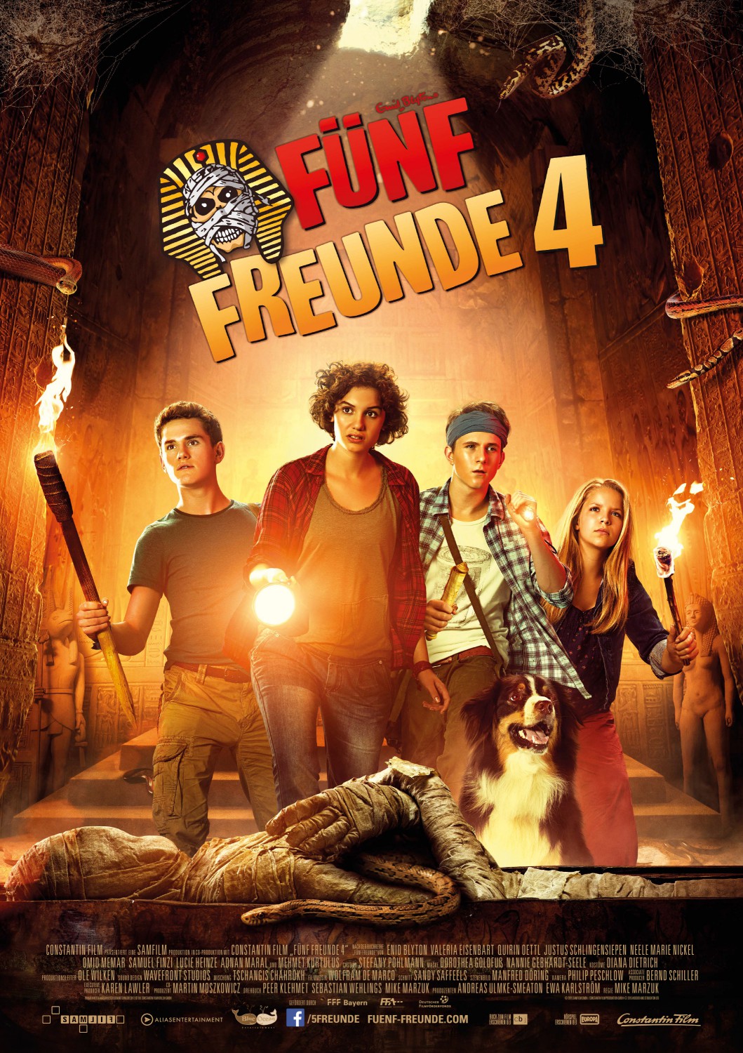 Extra Large Movie Poster Image for Fünf Freunde 4 (#2 of 3)