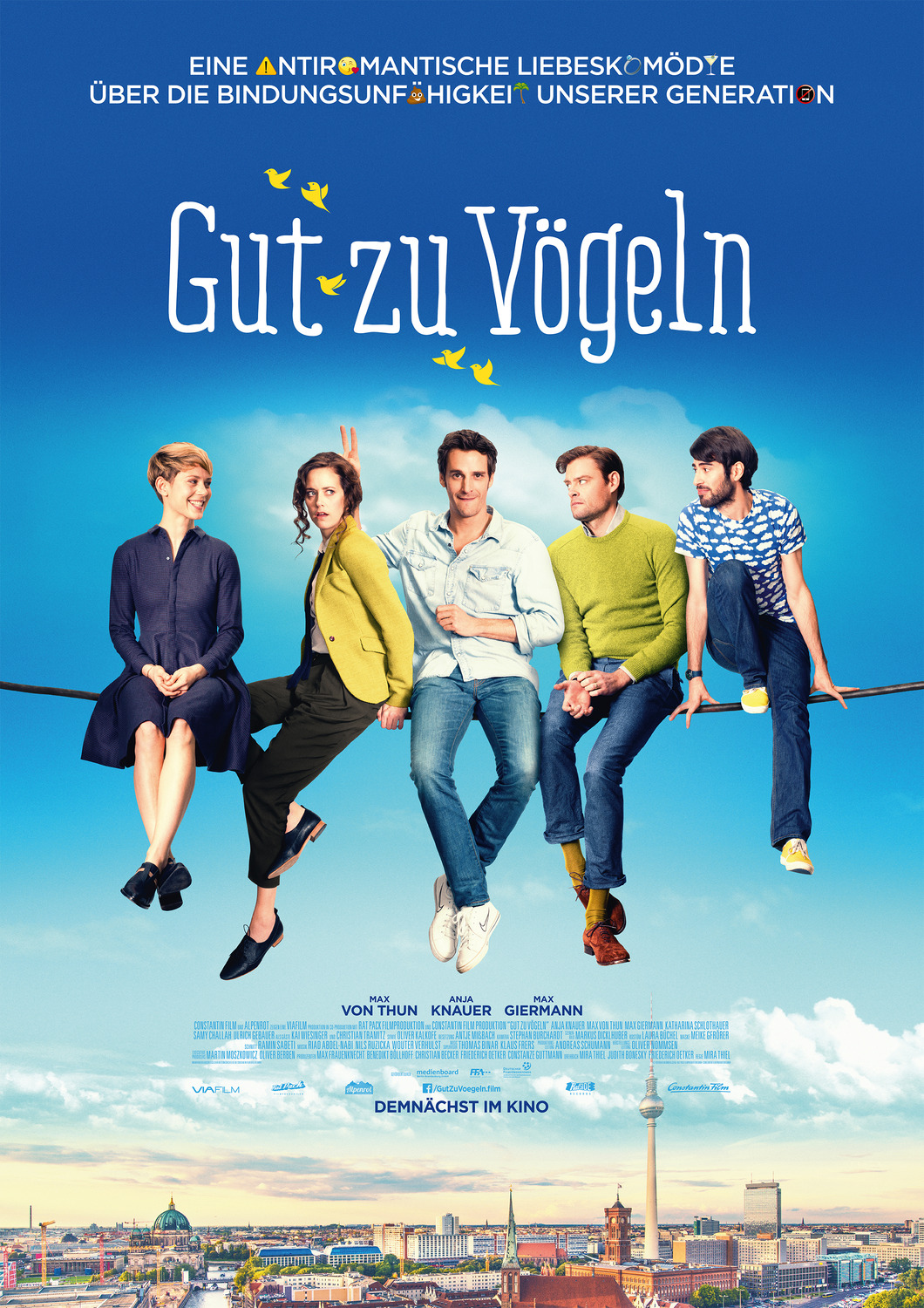 Extra Large Movie Poster Image for Gut zu Vögeln 