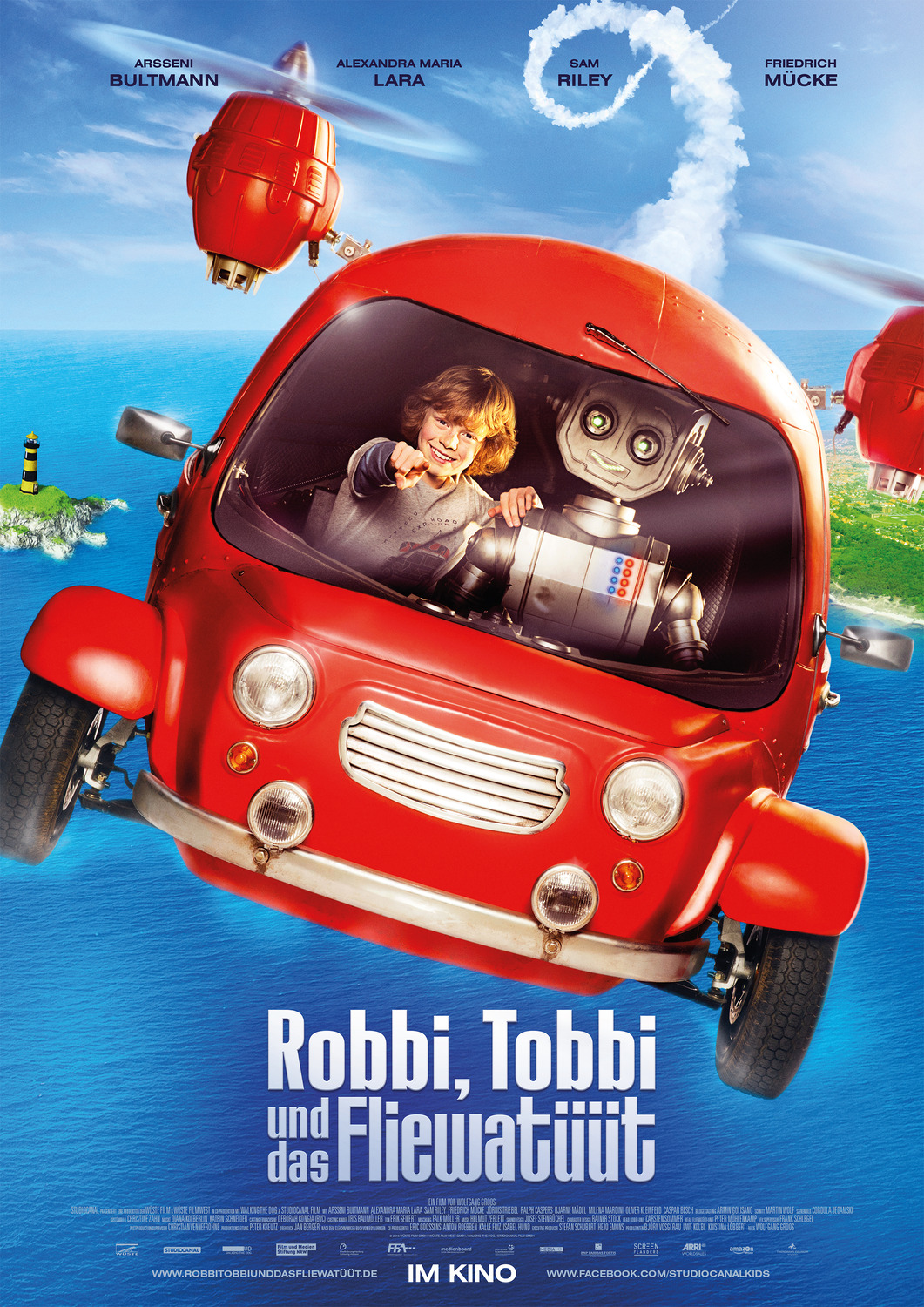 Extra Large Movie Poster Image for Robbi, Tobbi und das Fliewatüüt 
