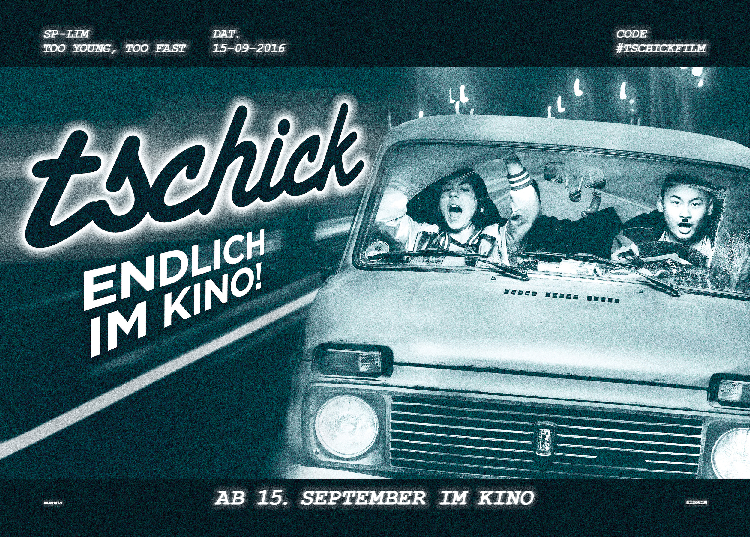 Mega Sized Movie Poster Image for Tschick (#4 of 4)