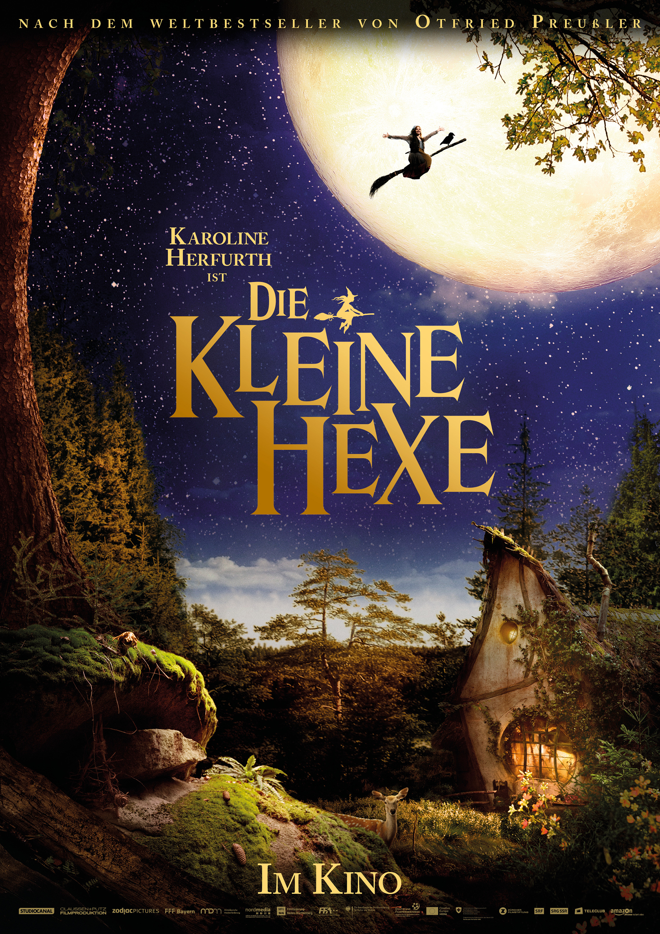 Mega Sized Movie Poster Image for Die kleine Hexe (#1 of 5)