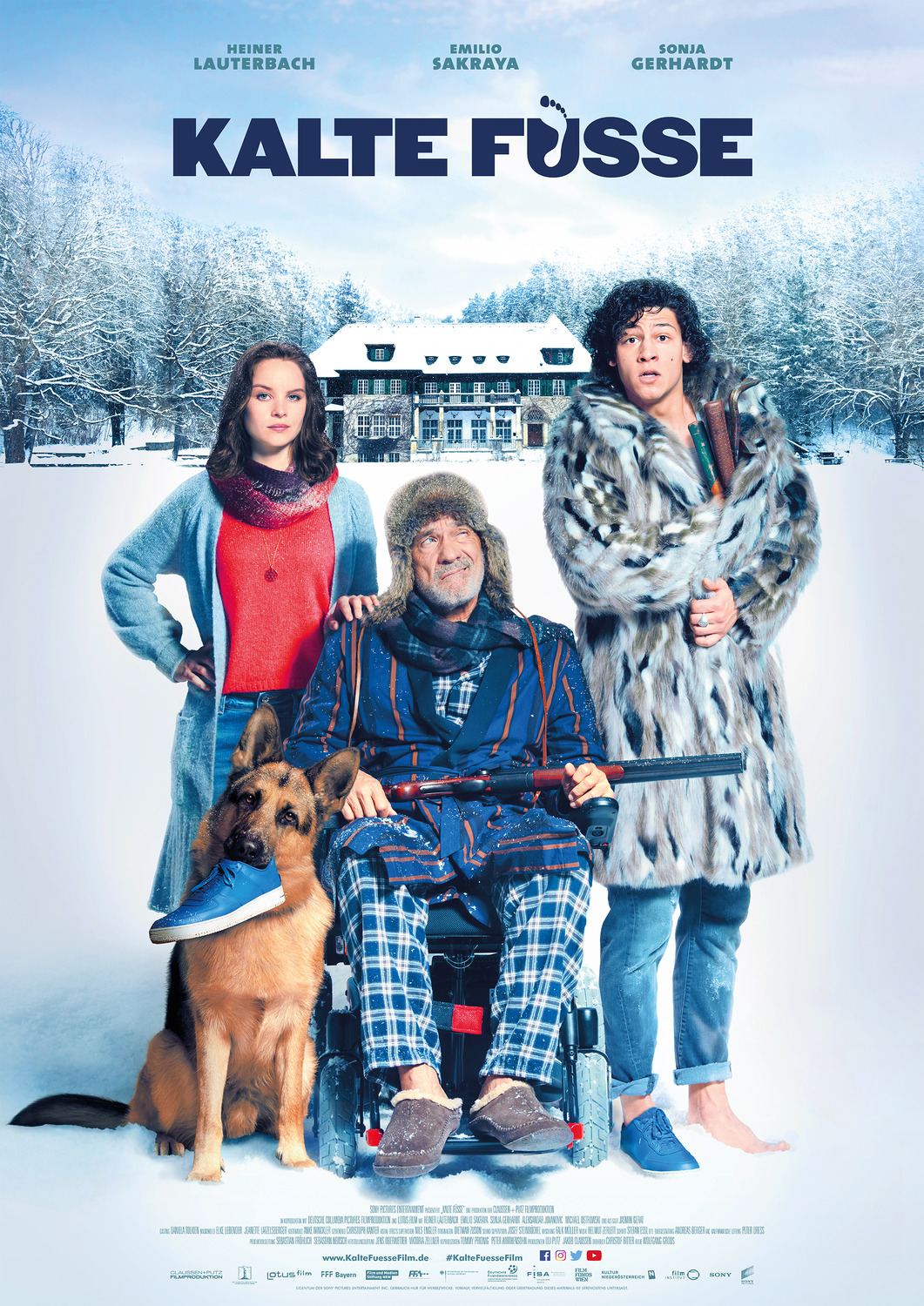 Extra Large Movie Poster Image for Kalte Füße 