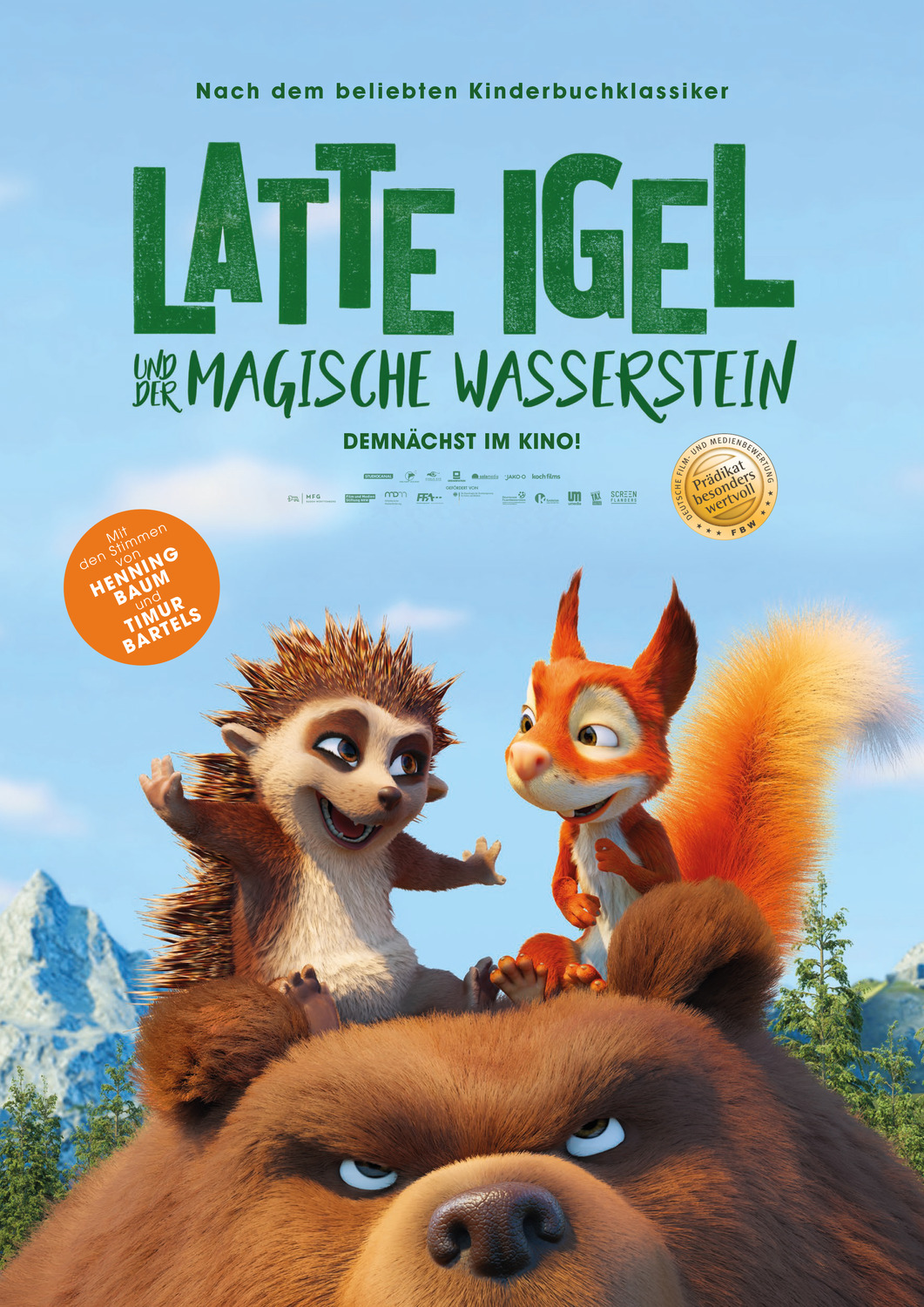 Extra Large Movie Poster Image for Latte & the Magic Waterstone (#1 of 2)
