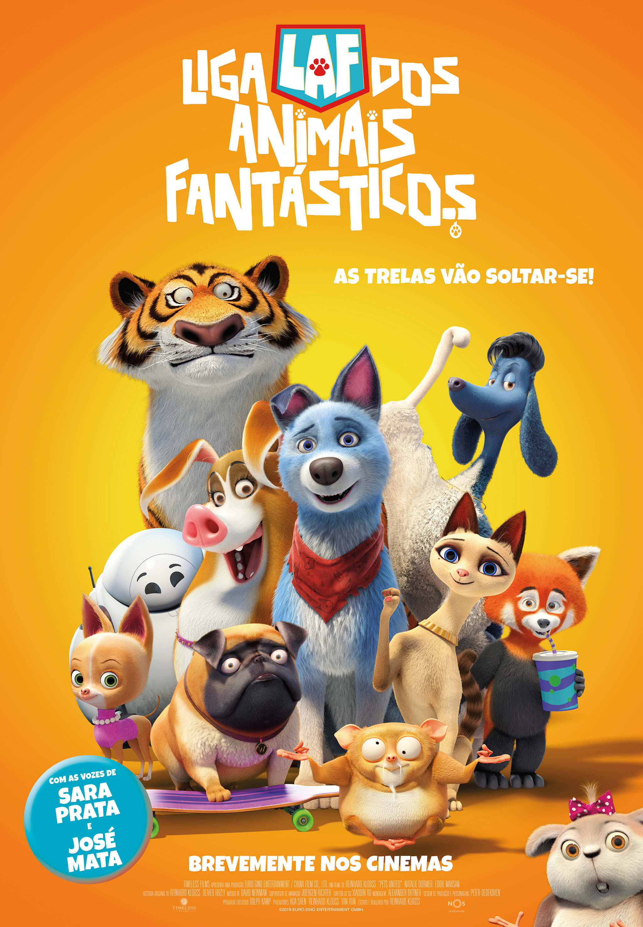 Mega Sized Movie Poster Image for Pets United (#11 of 11)