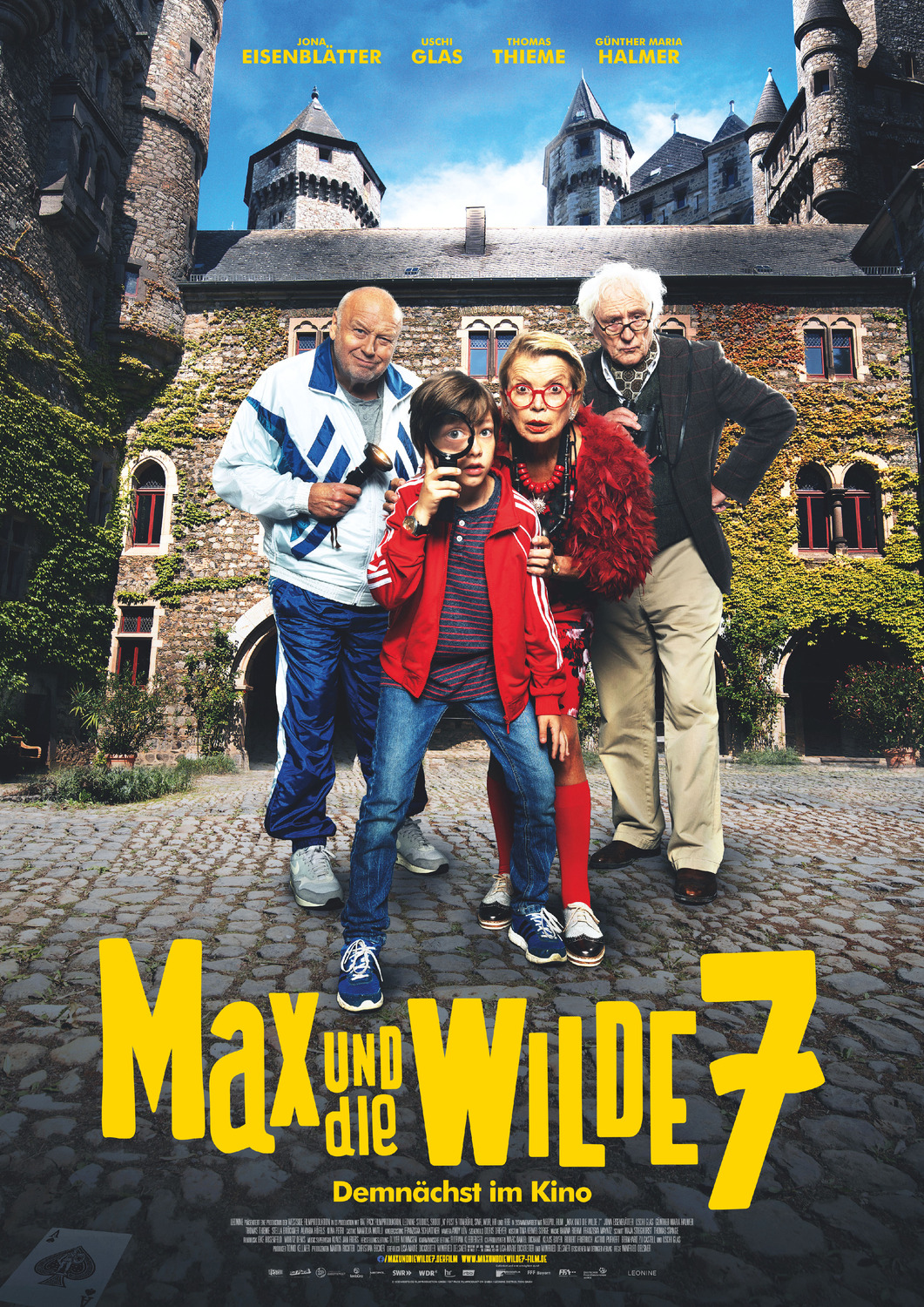 Extra Large Movie Poster Image for Max und die wilde 7 