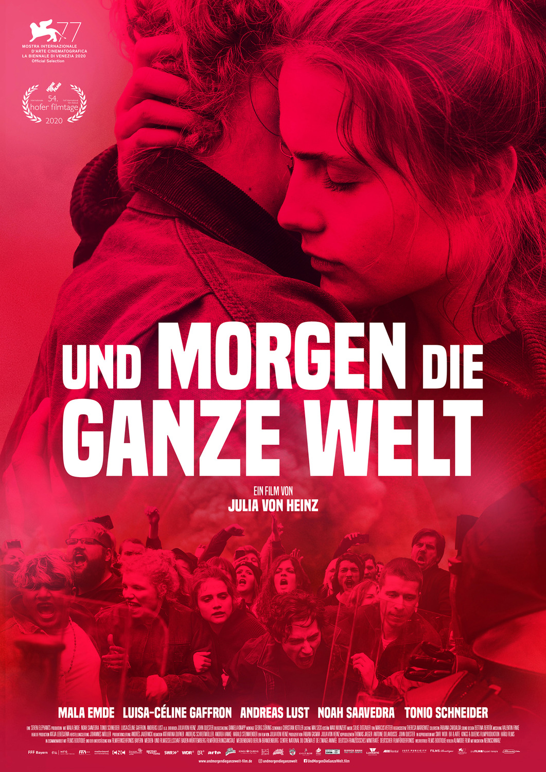 Extra Large Movie Poster Image for Und morgen die ganze Welt 