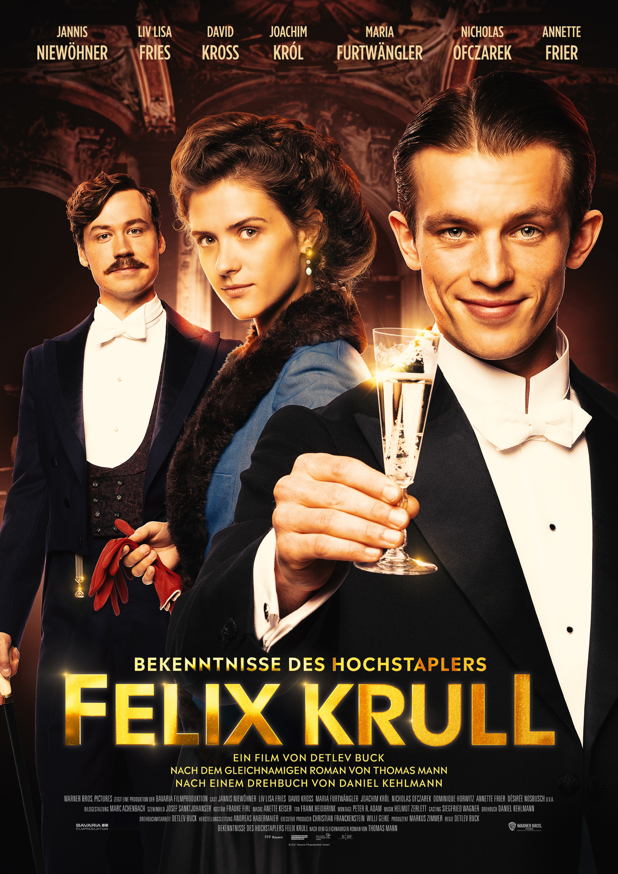 Mega Sized Movie Poster Image for Bekenntnisse des Hochstaplers Felix Krull 