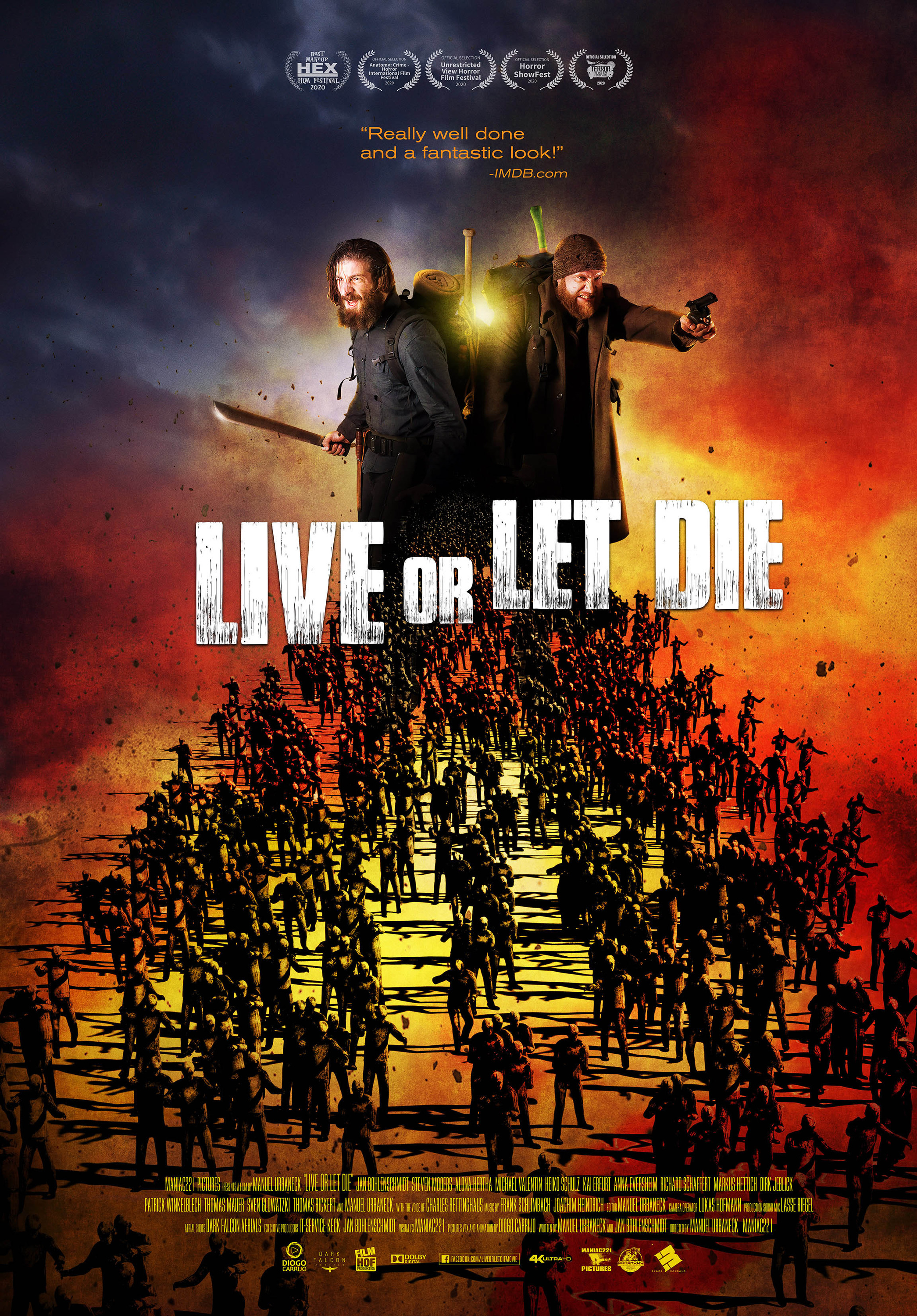 Mega Sized Movie Poster Image for Live or Let Die (#3 of 4)