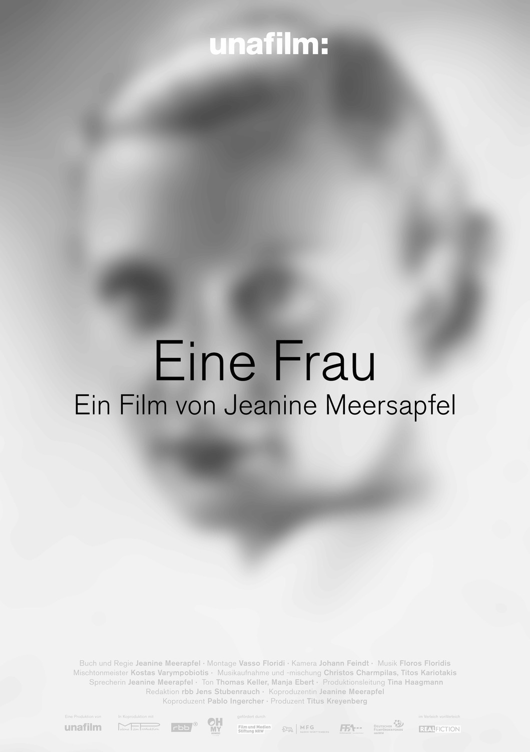 Extra Large Movie Poster Image for Eine Frau 