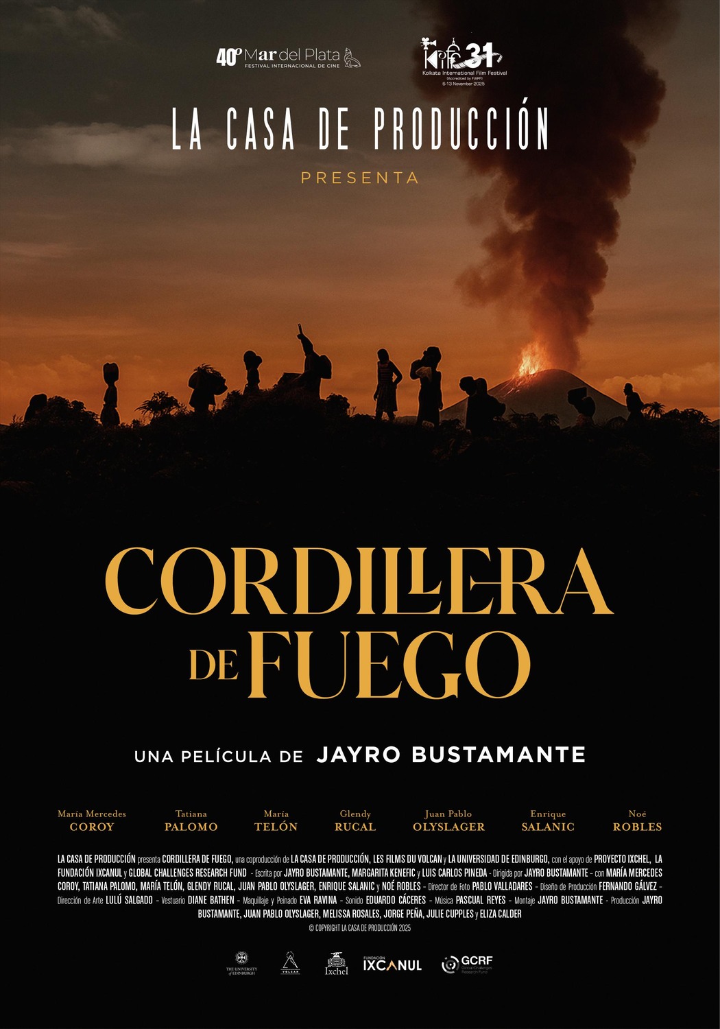 Extra Large Movie Poster Image for Cordillera de Fuego (#1 of 2)